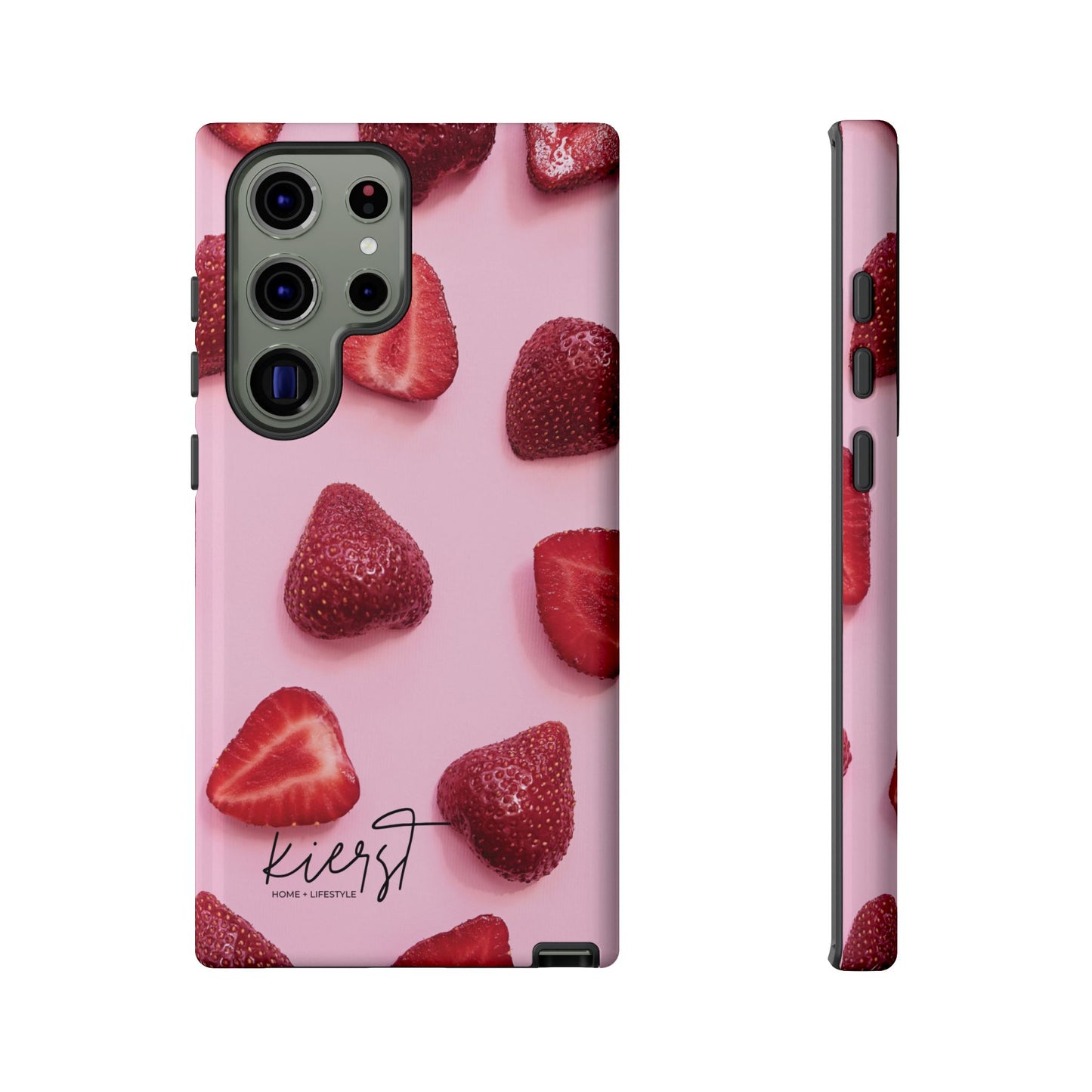 Strawberries Samsung Galaxy Phone Case | A Juicy Pop of Playfulness Meets Polished Design