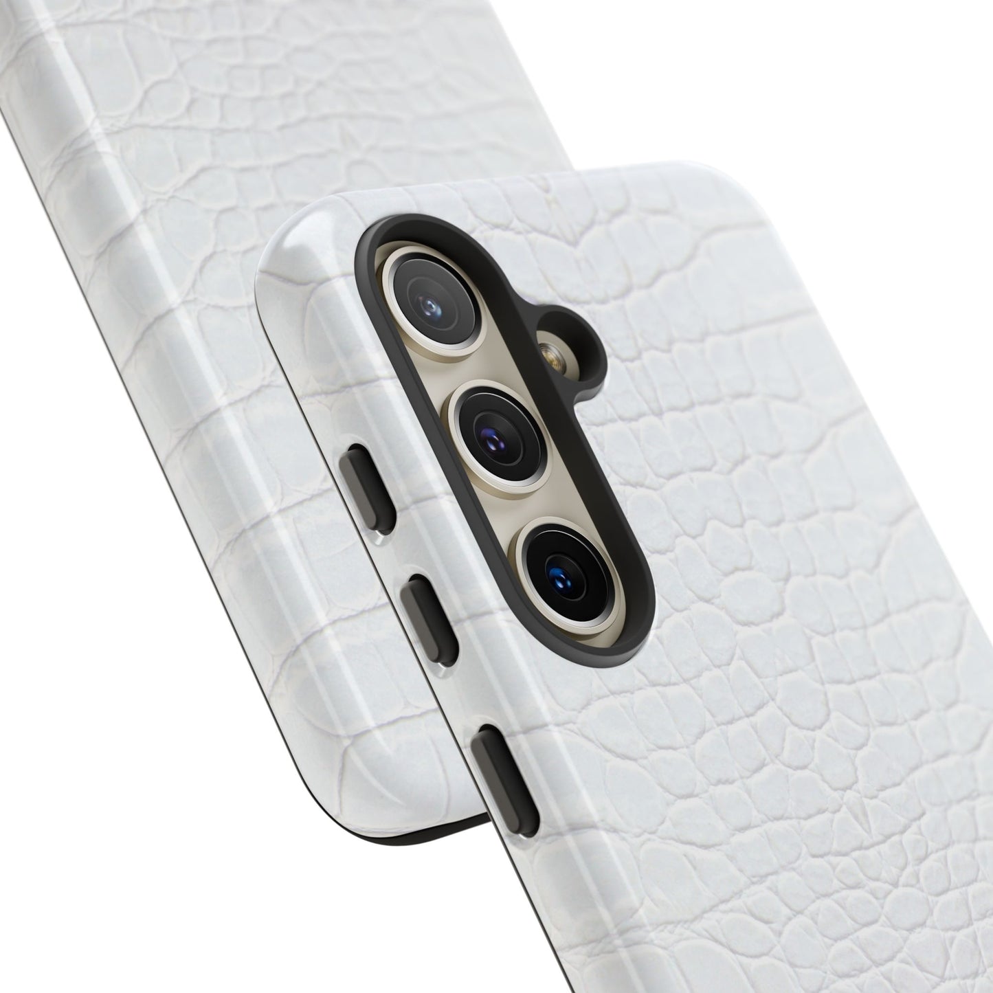 White Alligator Samsung Galaxy Case | Classic Texture Meets Modern Edge