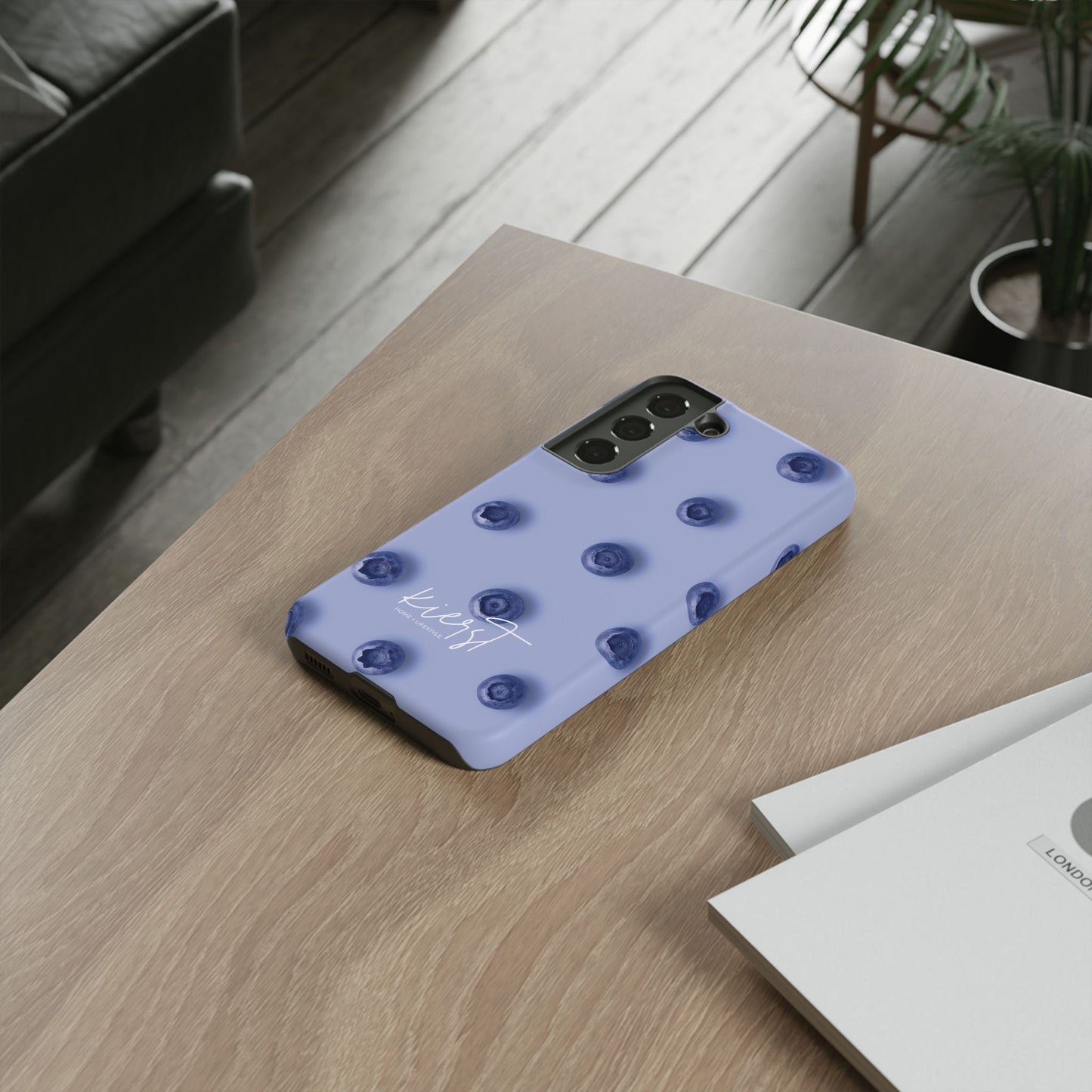 Blueberries Samsung Galaxy Case | Sweet, Subtle, and Unexpectedly Luxe