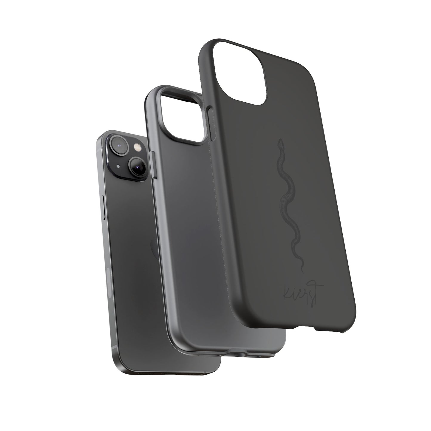 Long Black Snake iPhone Case | Subtle Edge, Quiet Power
