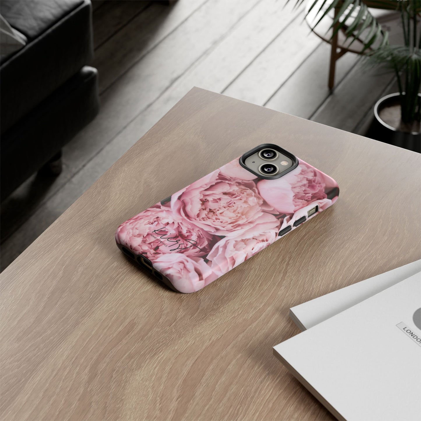 Pink Peonies iPhone Case | Soft Florals Meet Luxe Protection