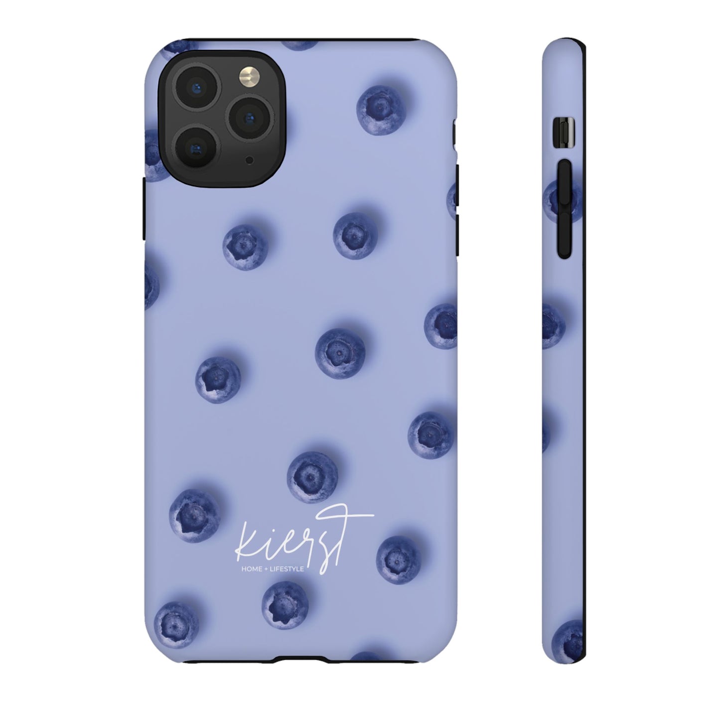Blueberries iPhone Case | A refined play on fruit-forward charm