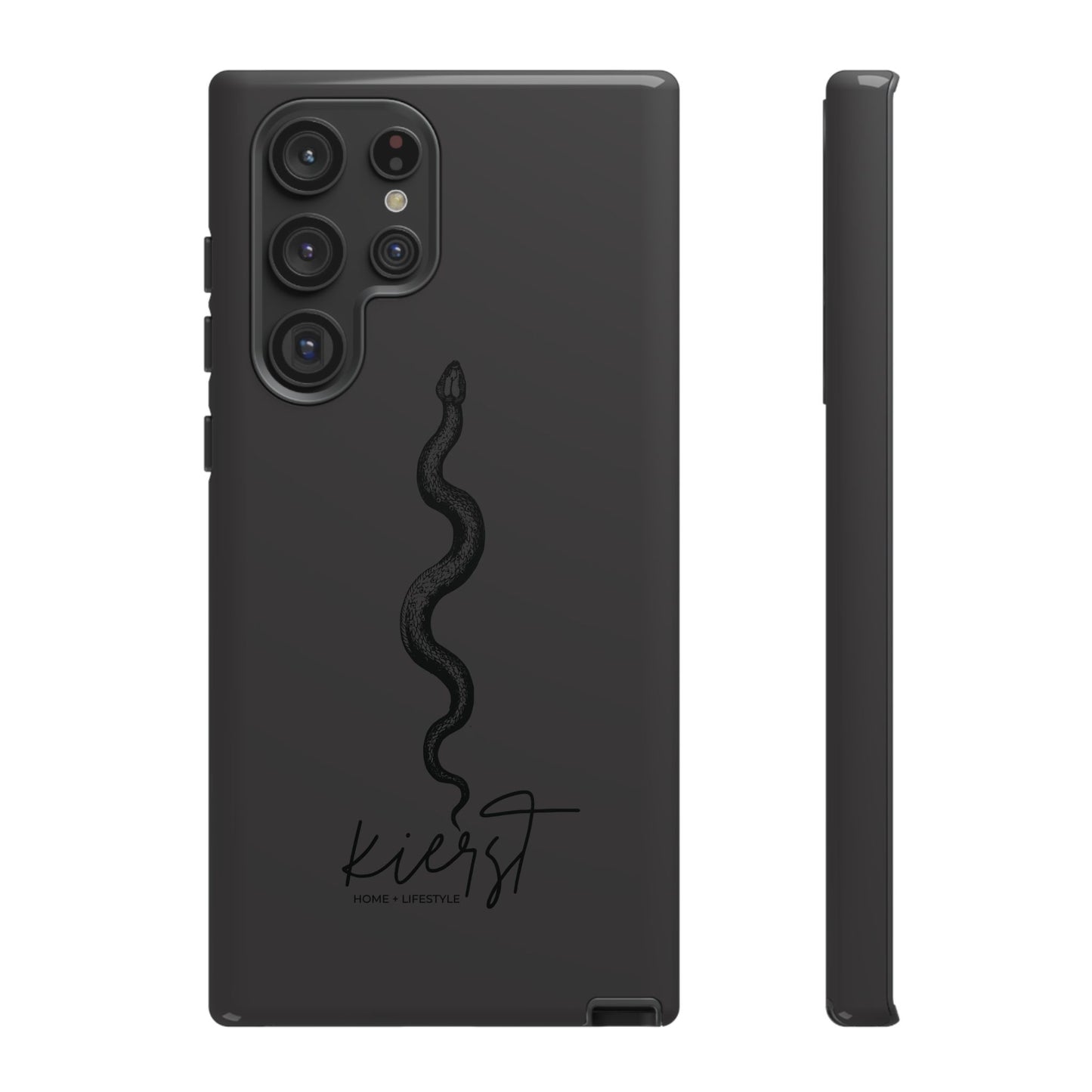 Long Black Snake Samsung Galaxy Phone Case | Power In The Subtleties