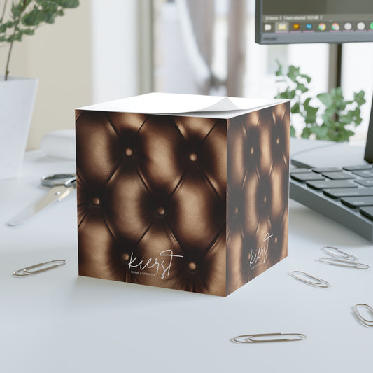 Bronze Tufted Note Cube