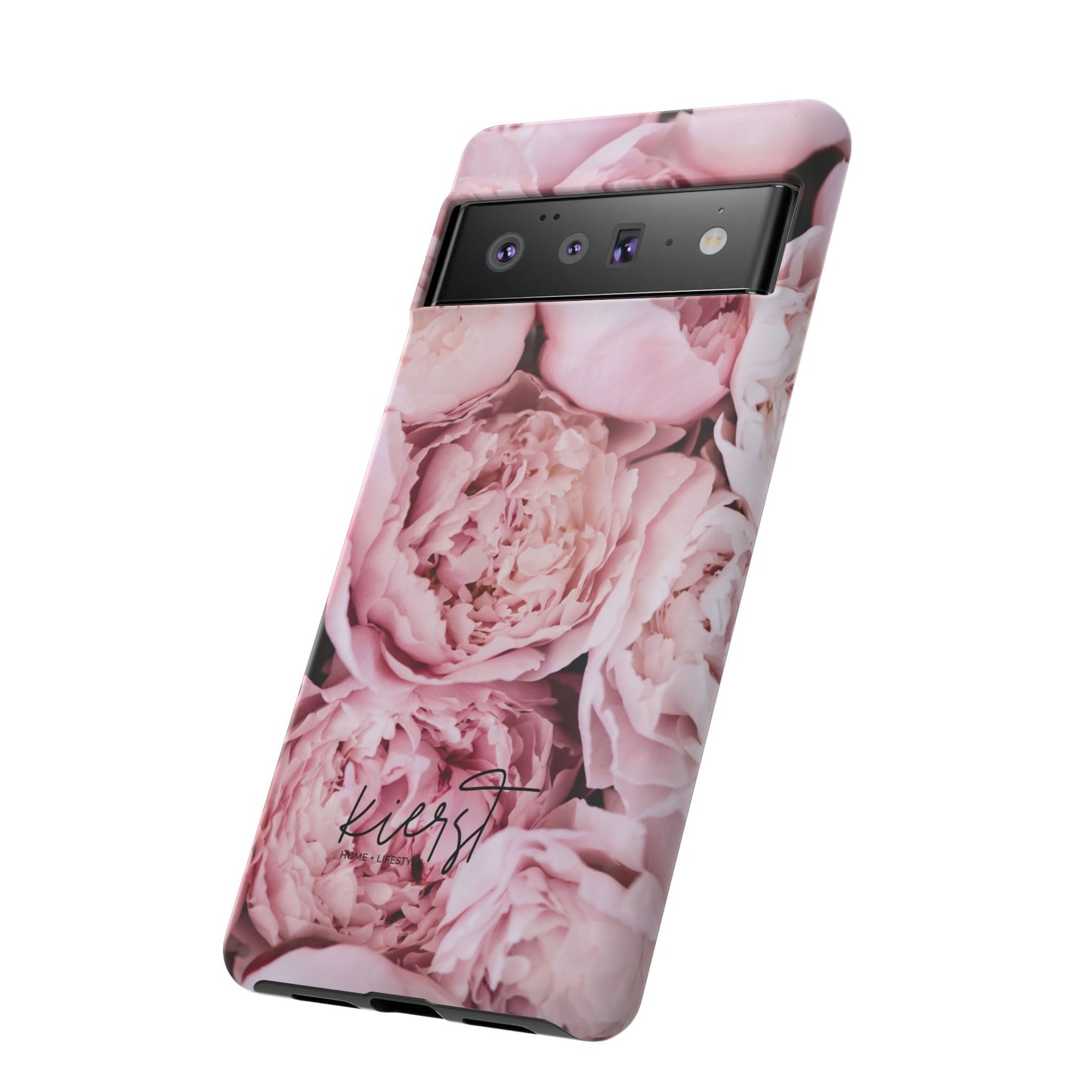 Pink Peonies Google Pixel Phone Case | Romantic Florals, Everyday Function