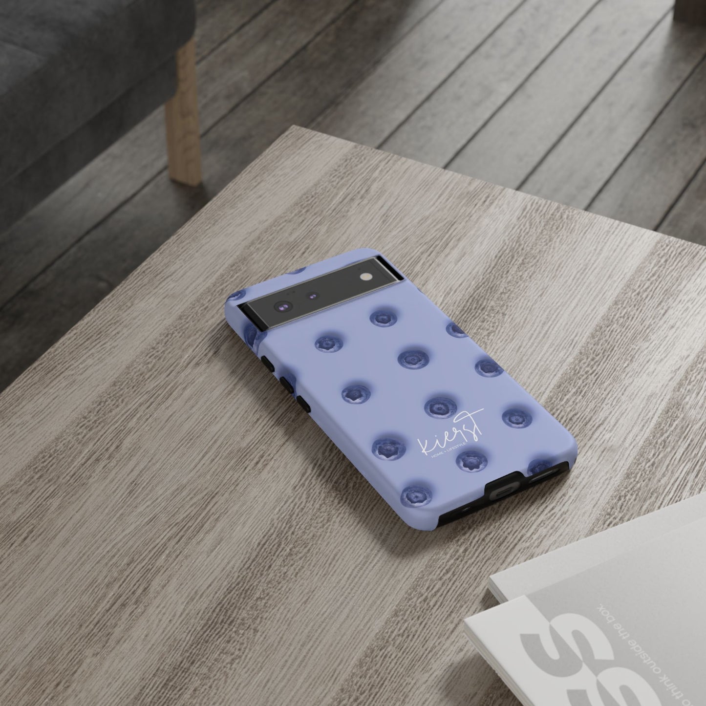 Blueberries Google Pixel Case | Whimsical Meets Refined in This Playful Fruit-Forward Design