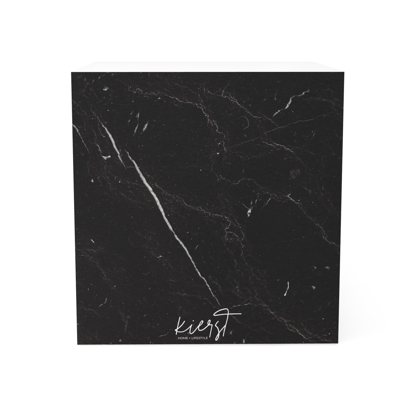 Black Marble Sticky Note Cube | Minimalism with Presence