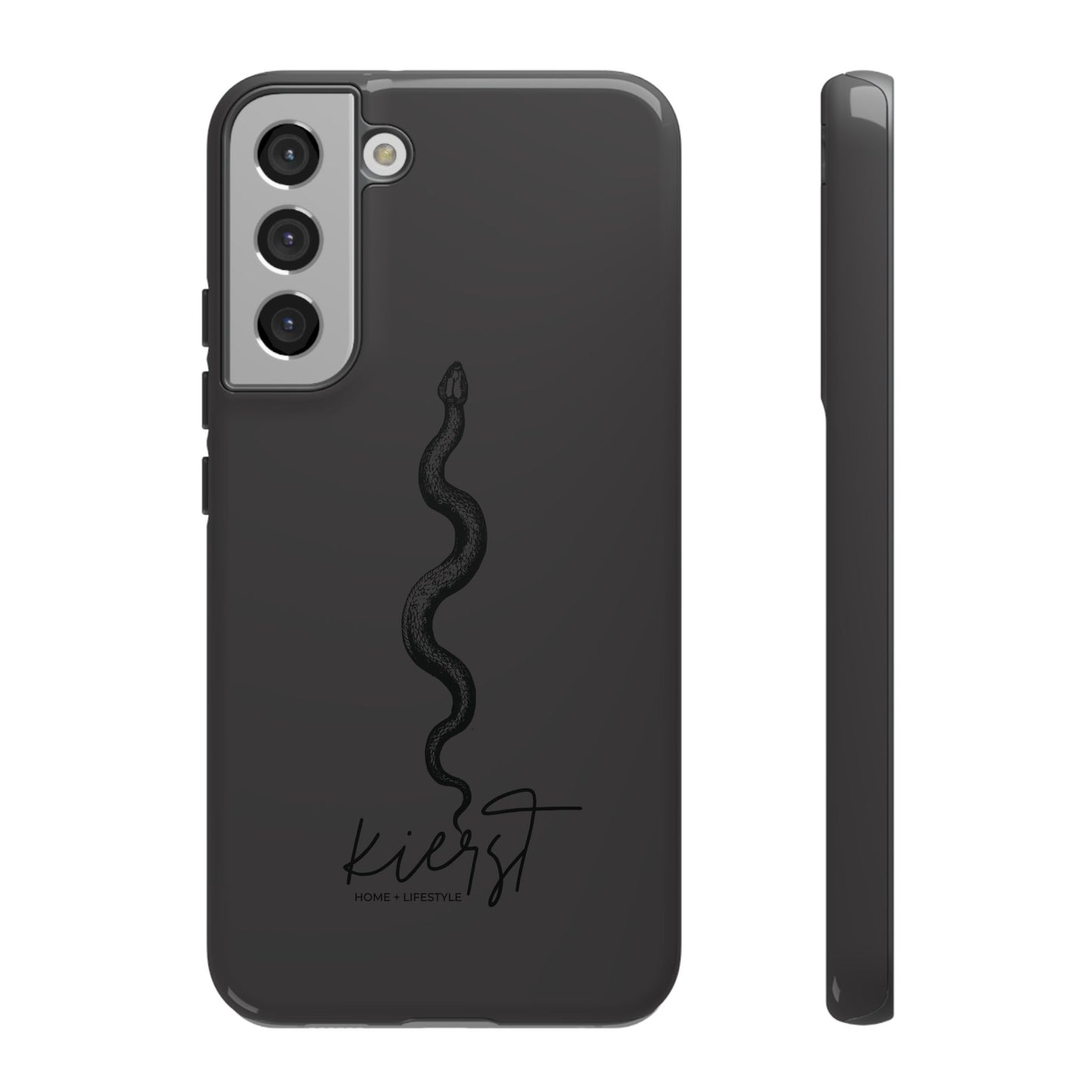 Long Black Snake Samsung Galaxy Phone Case | Power In The Subtleties