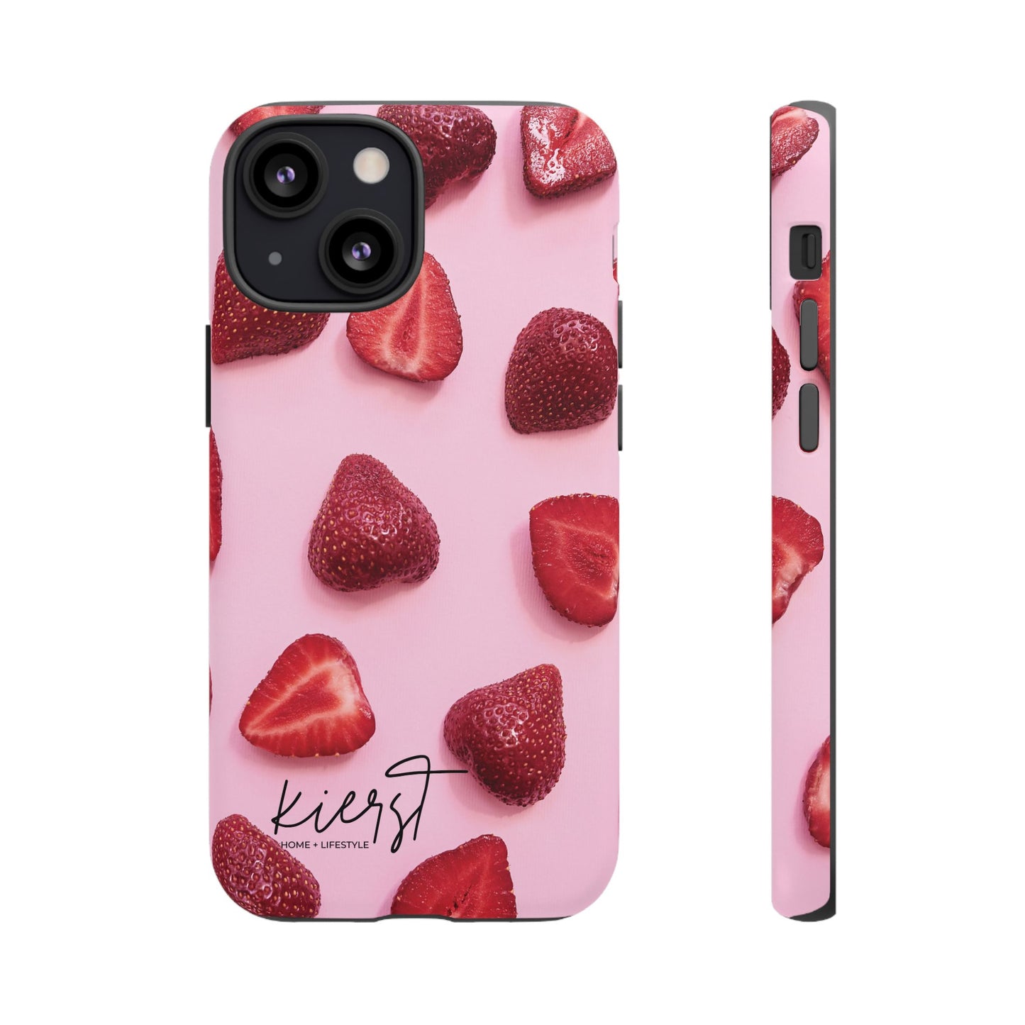 Strawberries iPhone Case | A Sweet Statement Rooted in Soft Luxury
