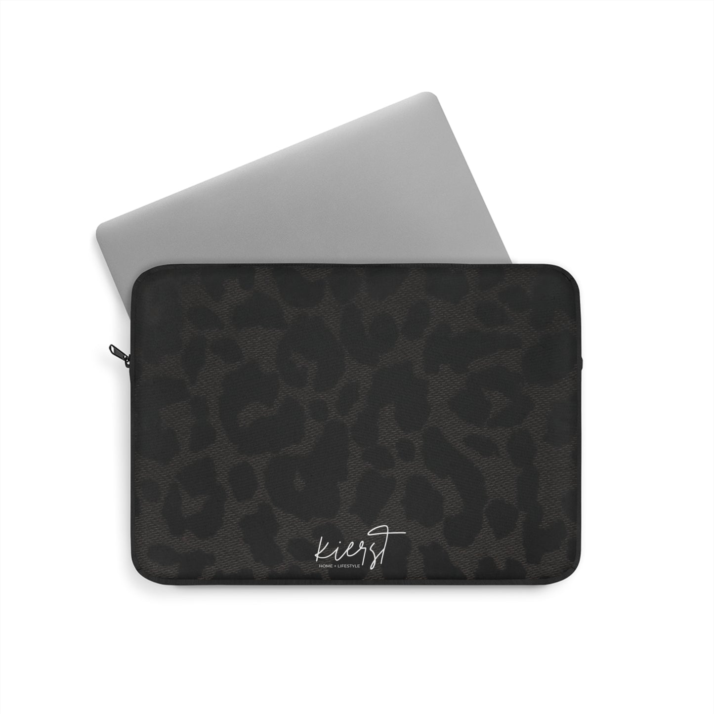 Black Leopard Laptop Sleeve | A Bold Neutral for On-the-Go Protection