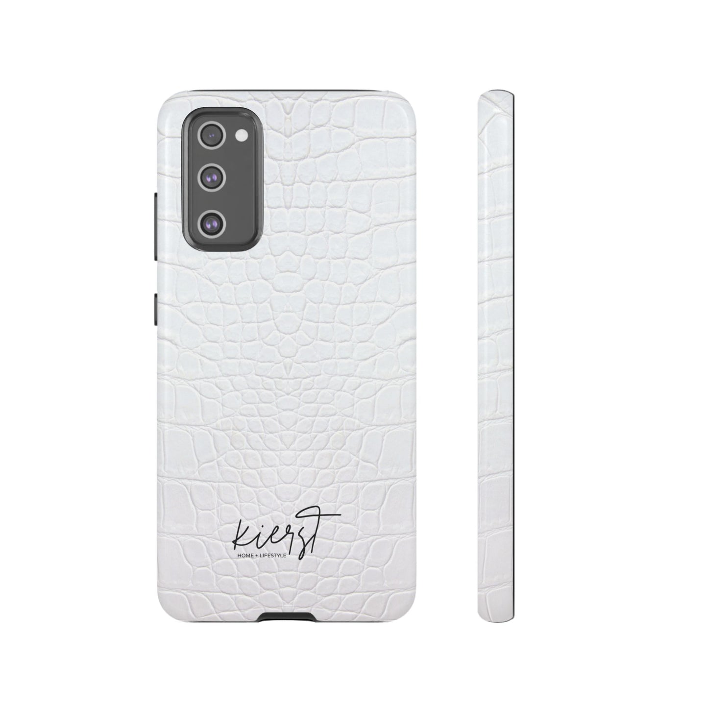 White Alligator Samsung Galaxy Case | Classic Texture Meets Modern Edge