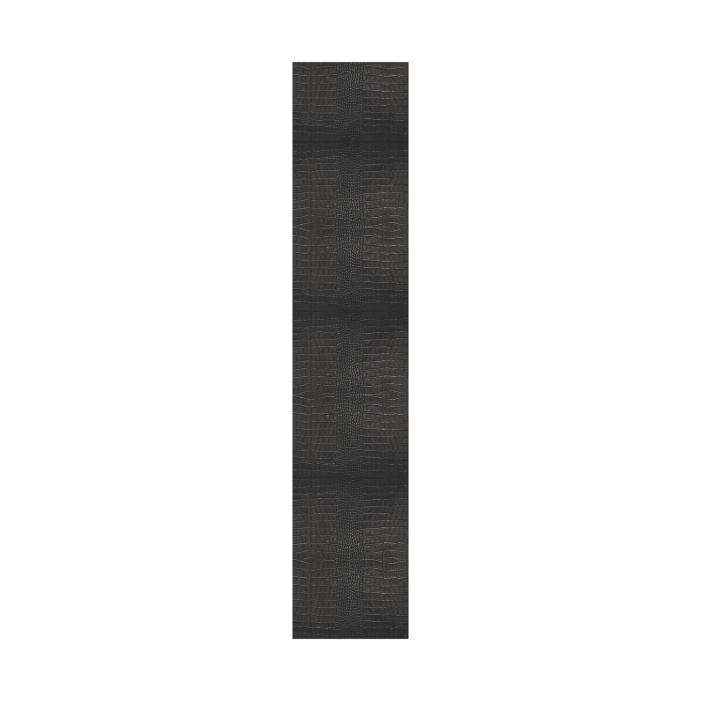 Black Alligator Print Gift Wrapping Paper