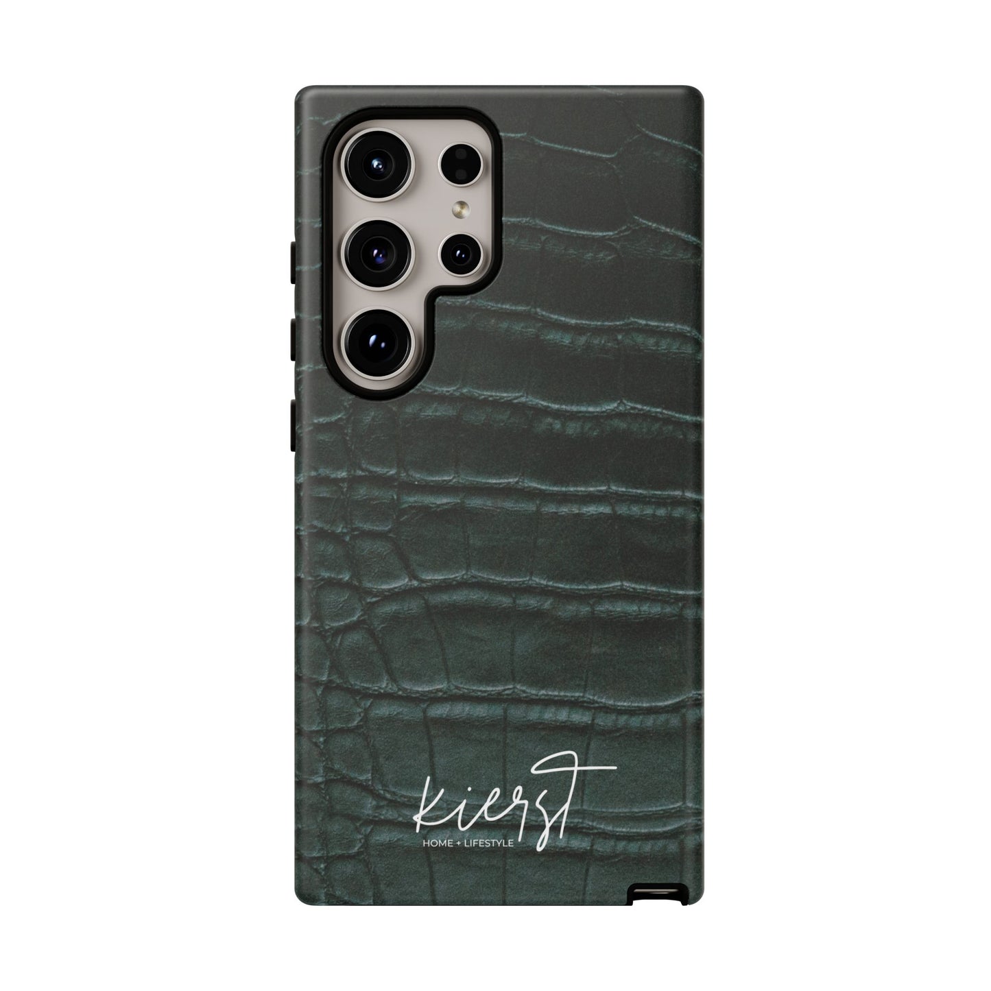 Emerald Crocodile Print Samsung Galaxy Case | Bold. Luxe. Unapologetic.