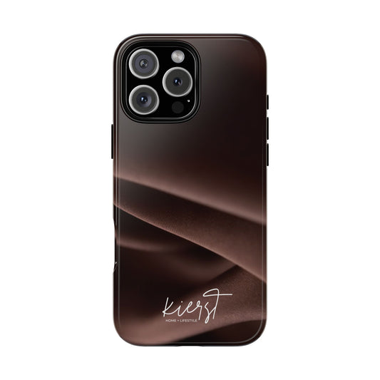 Chocolate Silk Print iPhone Case