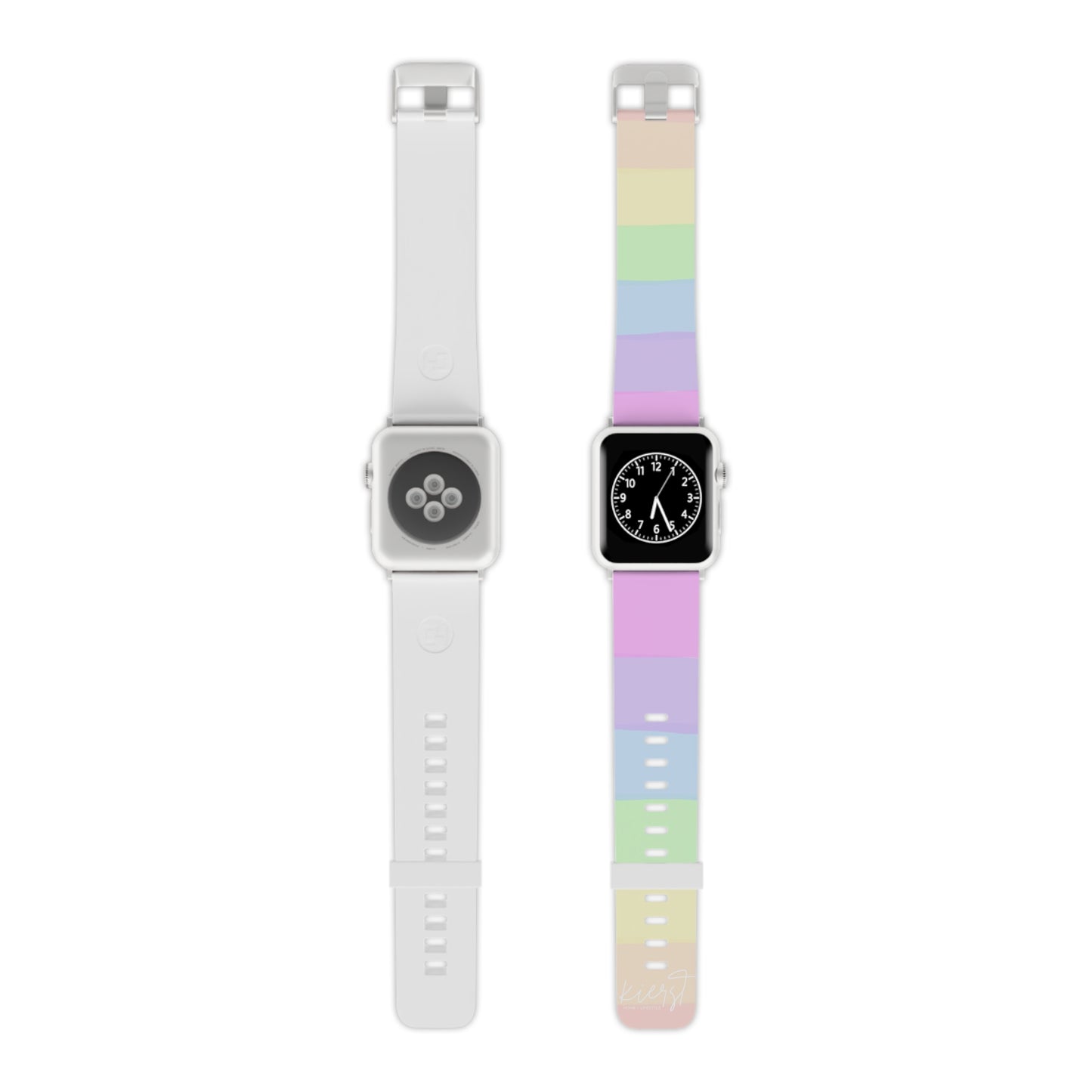 Pastel Rainbow Apple Watch Band – Soft Hues, Bold Energy