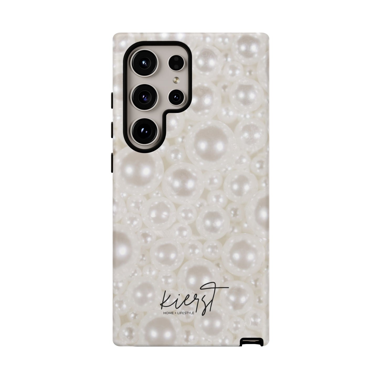 Various Pearls Samsung Galaxy Case | Sleek Take On Soft Glam