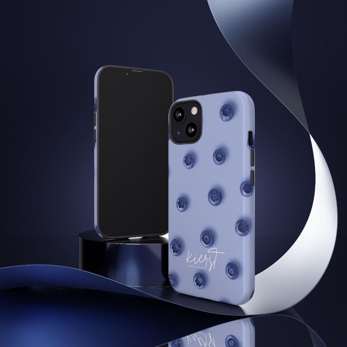 Blueberries iPhone Case | A refined play on fruit-forward charm