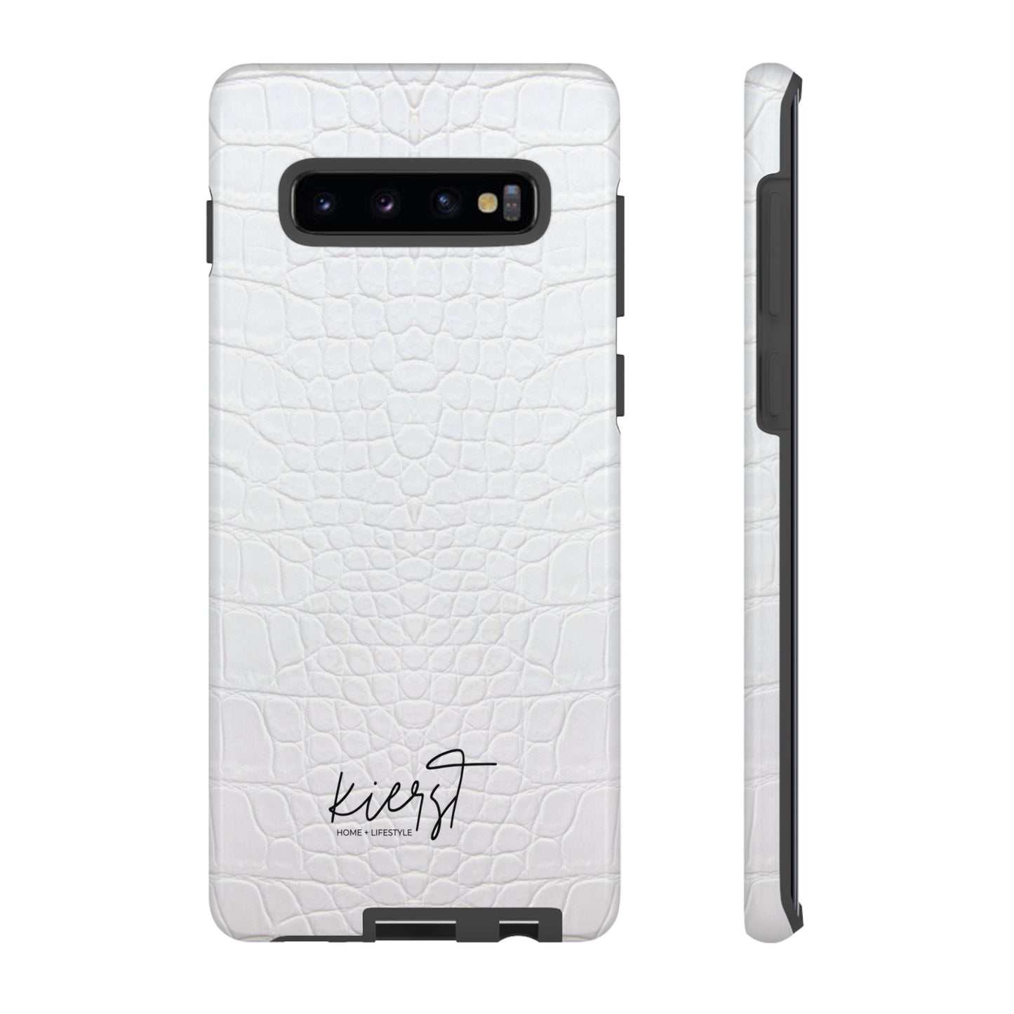 White Alligator Samsung Galaxy Case | Classic Texture Meets Modern Edge