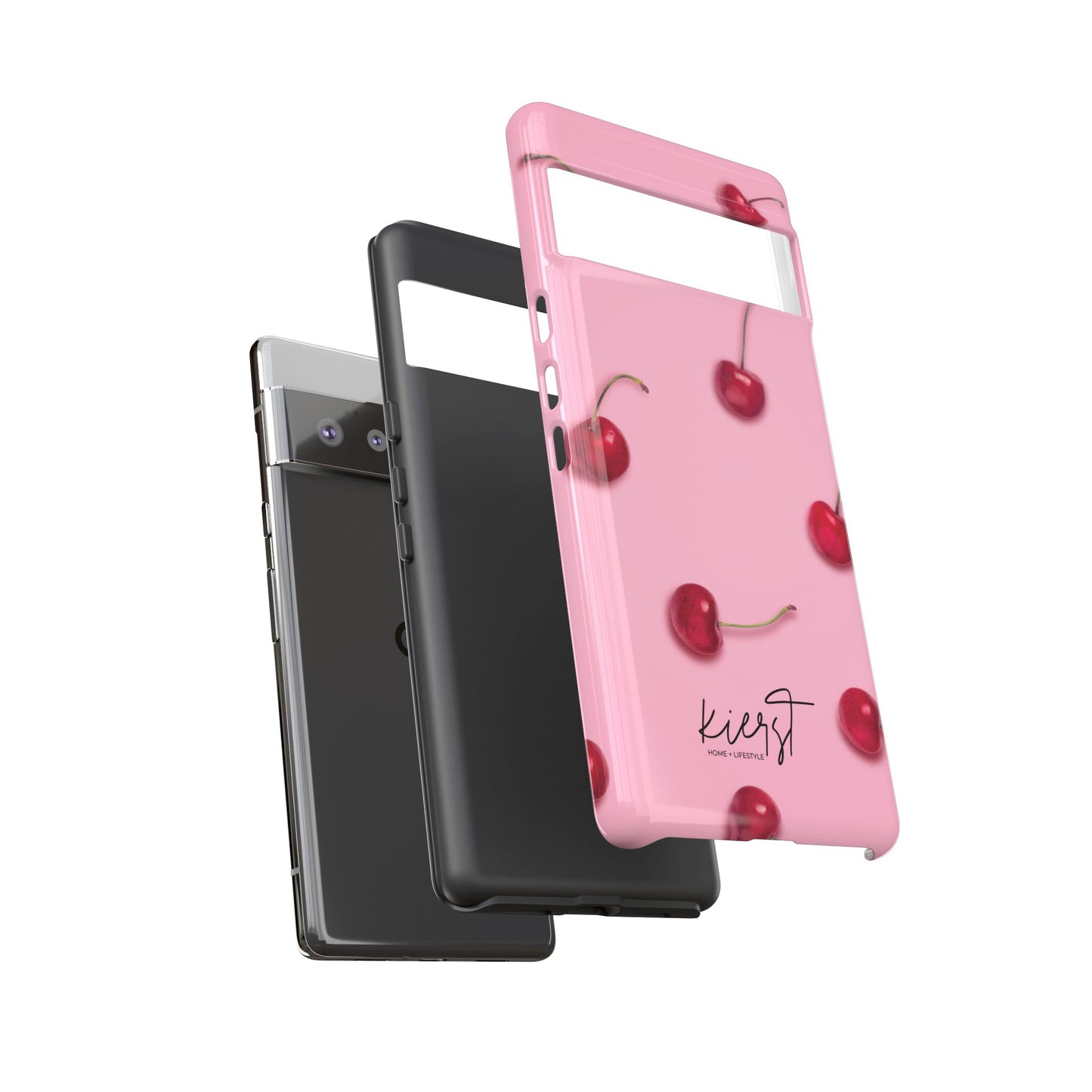 Cherries Google Pixel Case | Sweet Meets Bold in The Perfect Pop of Pink