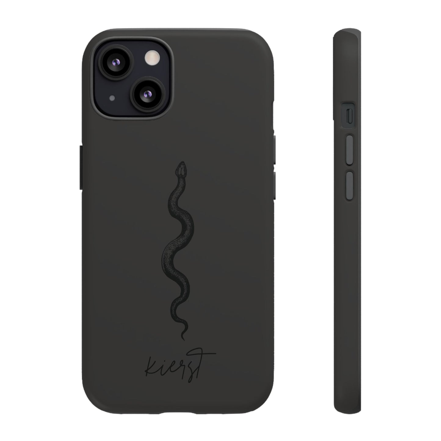 Long Black Snake iPhone Case | Subtle Edge, Quiet Power