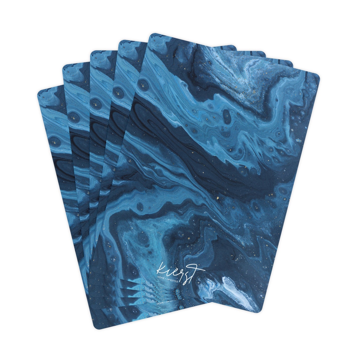 Blue Marble Poker Playing Cards ā Luxe 54 Card Deck