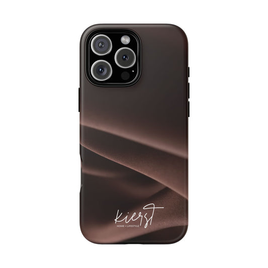 Chocolate Silk Print iPhone Case