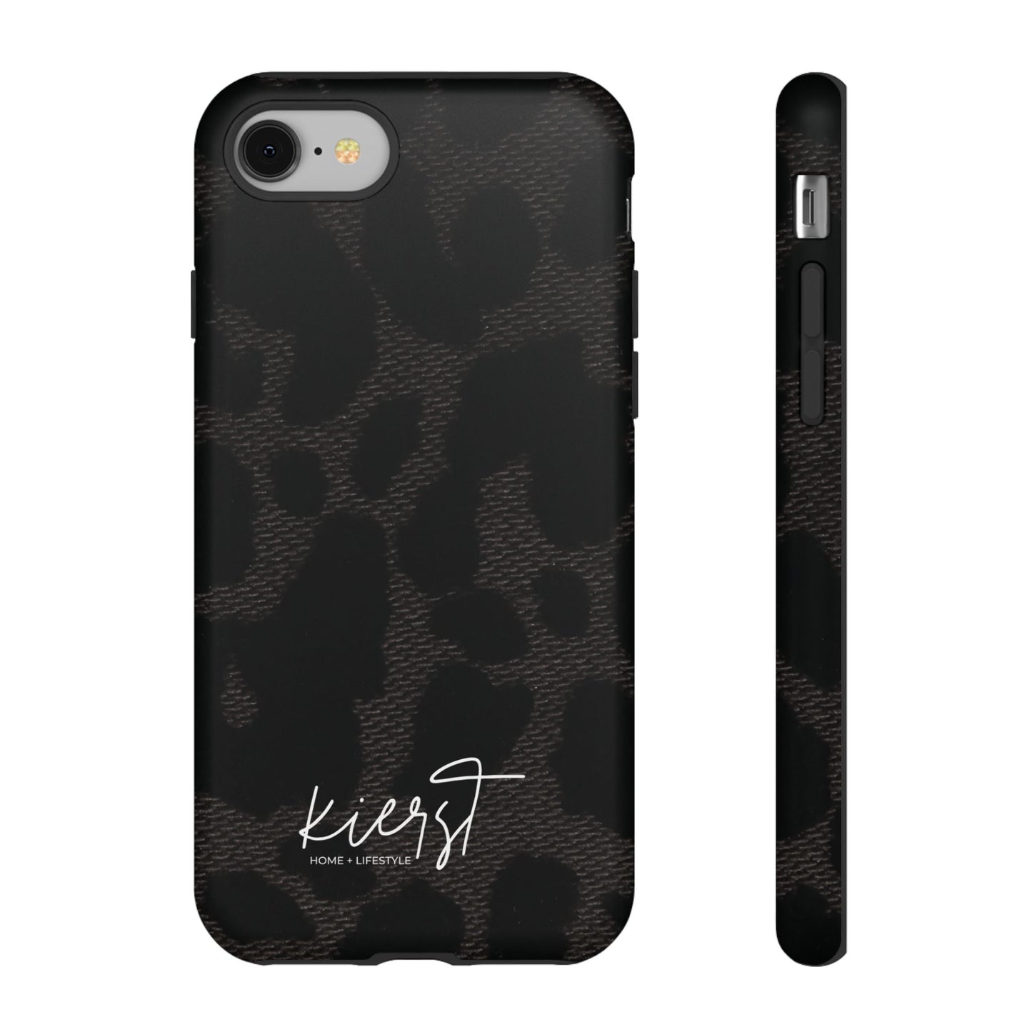 Black Leopard iPhone Case