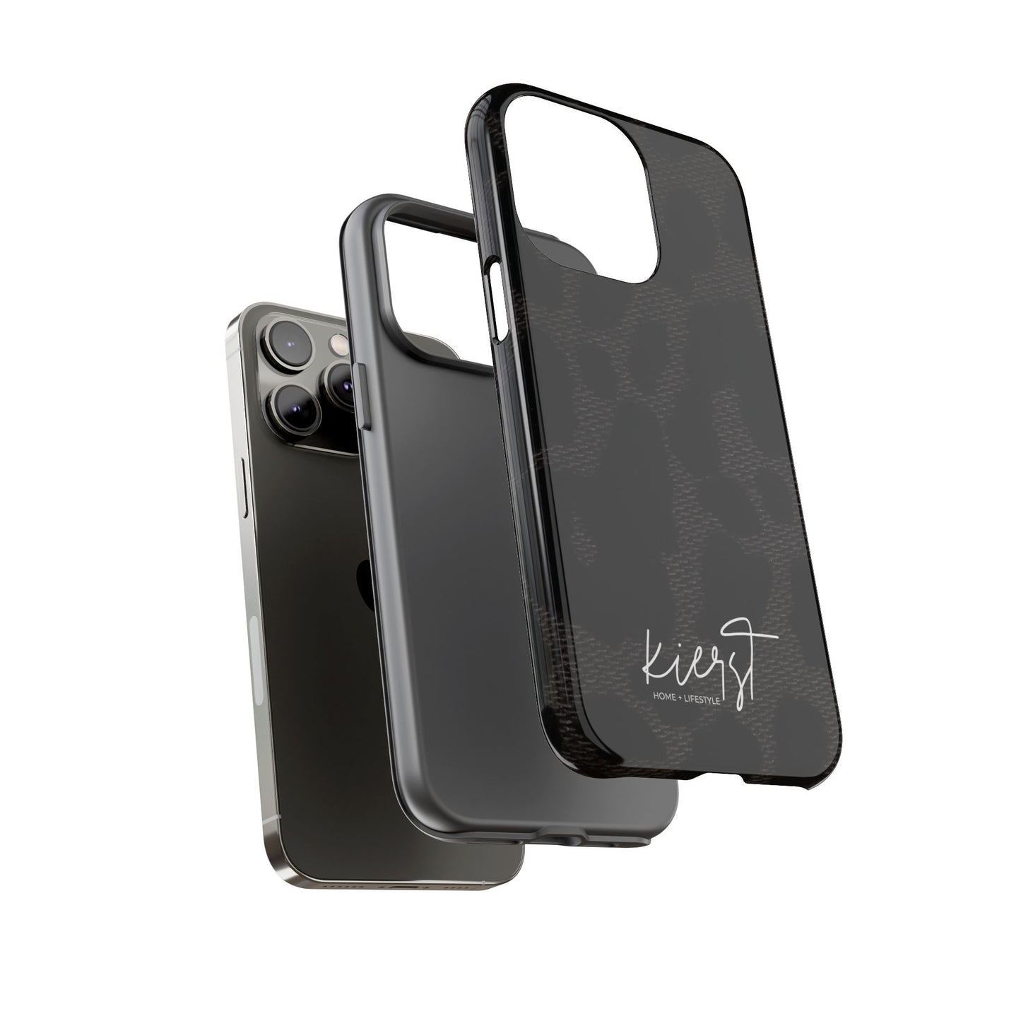 Black Leopard iPhone Case