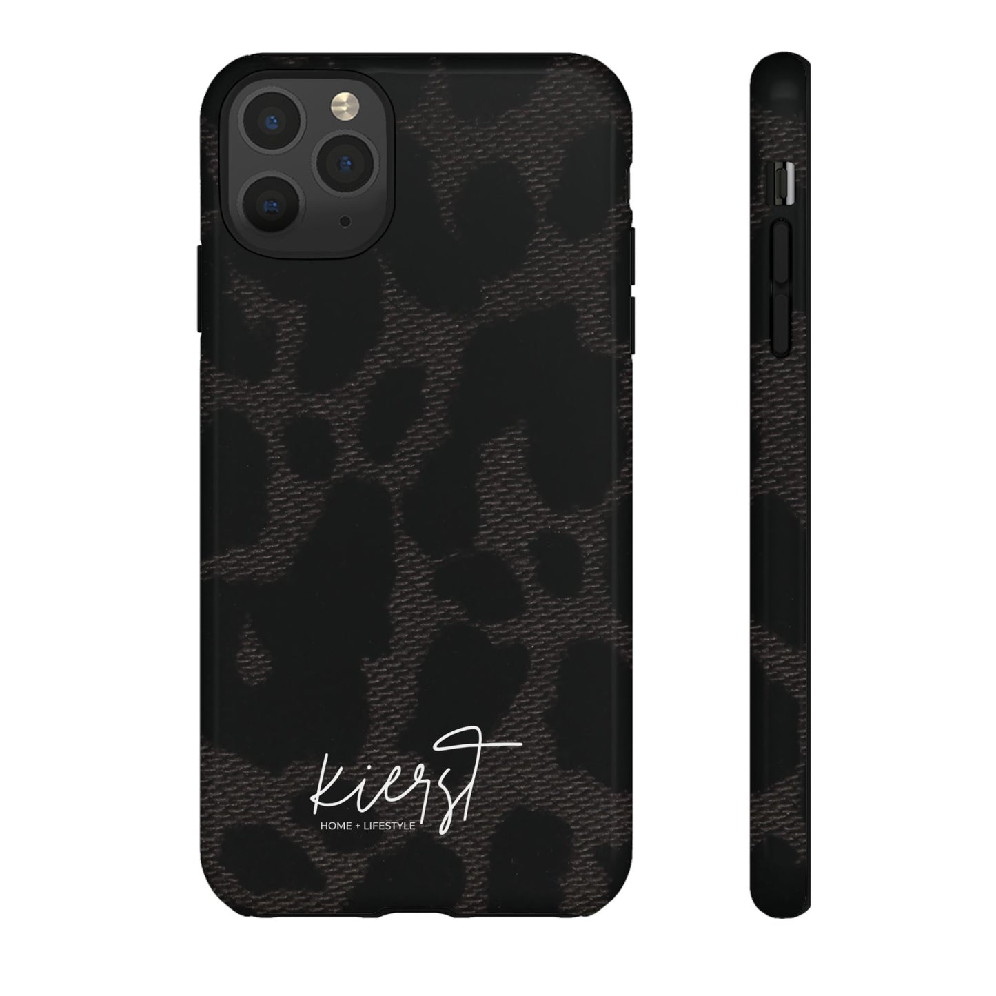 Black Leopard iPhone Case
