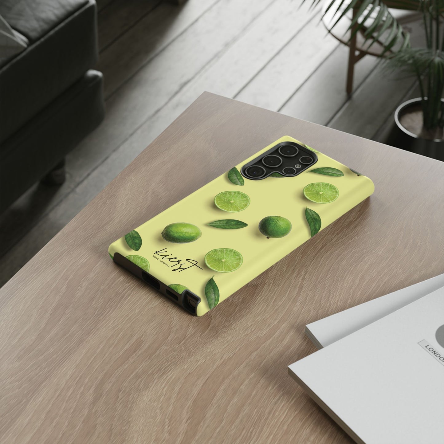 Limes Samsung Galaxy Phone Case | A Zesty Pop of Citrus and Style