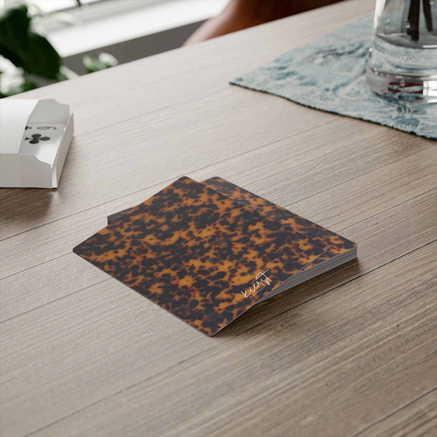 Tortoise Shell Poker Playing Cards – kierst Signature Deck