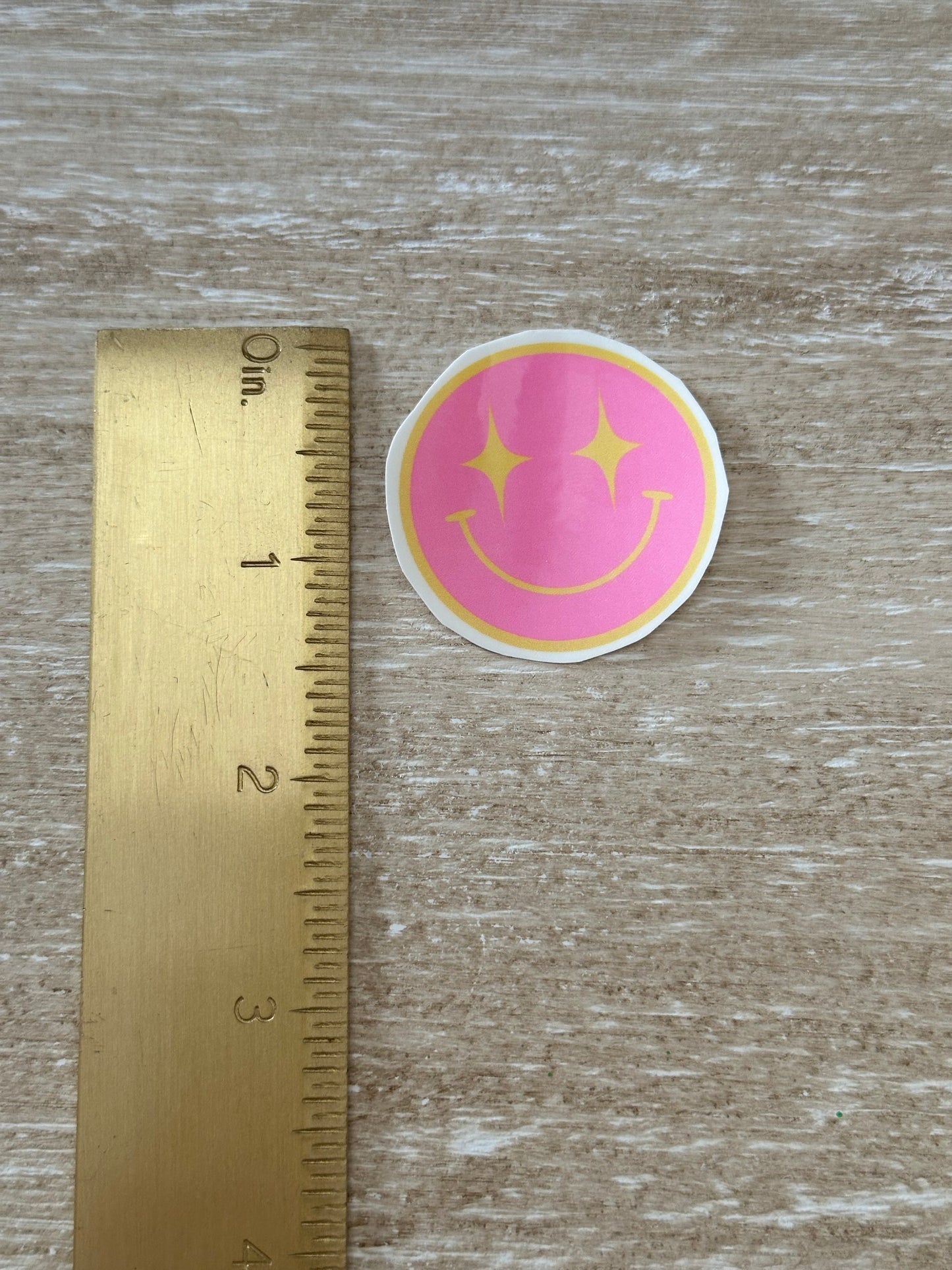 Colorful Smiley Face Temporary Tattoos