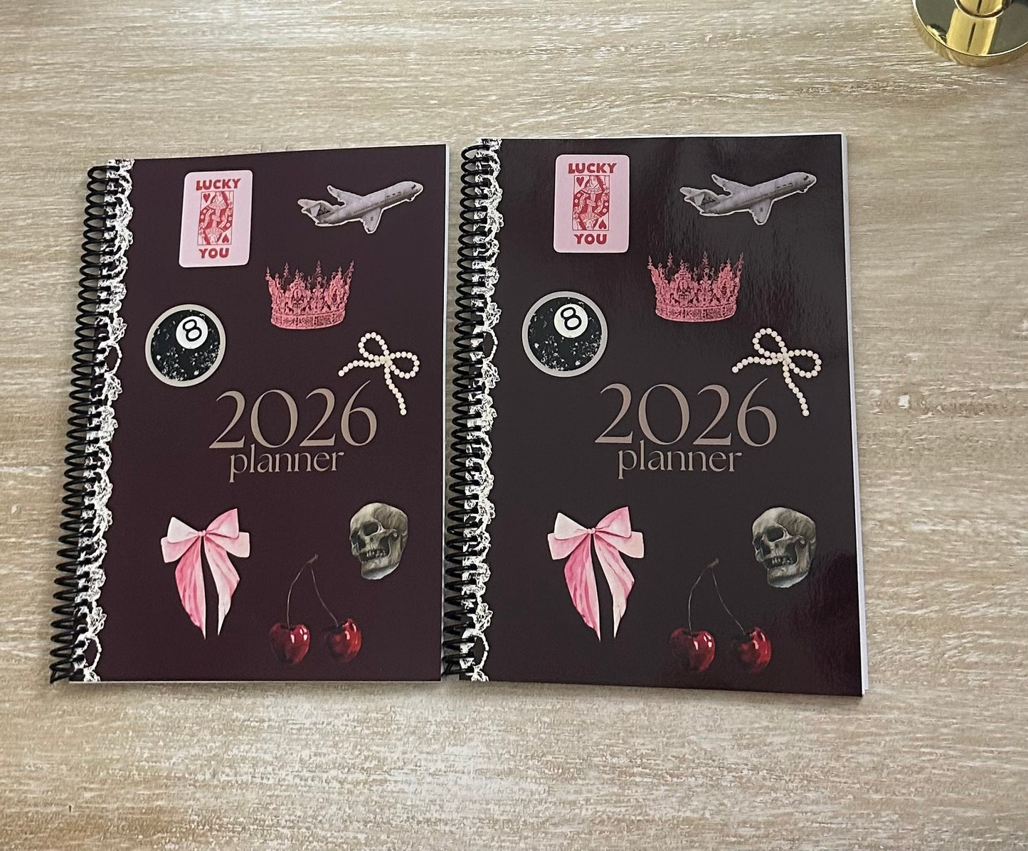 2026 Lifestyle Planner - Signature Velvet Noir Iconic Collage