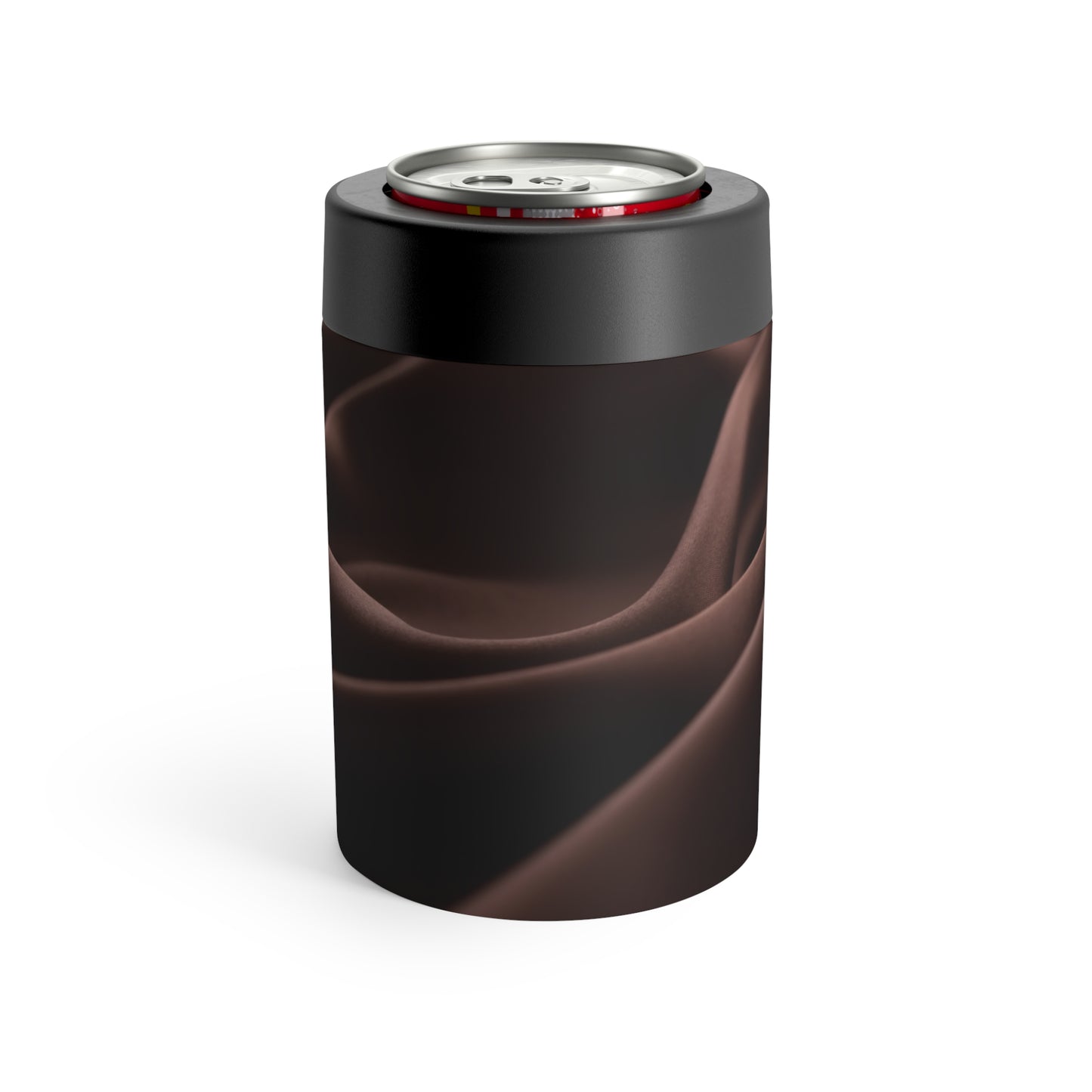 Chocolate Silk Can Holder | Quiet Luxury in Hand