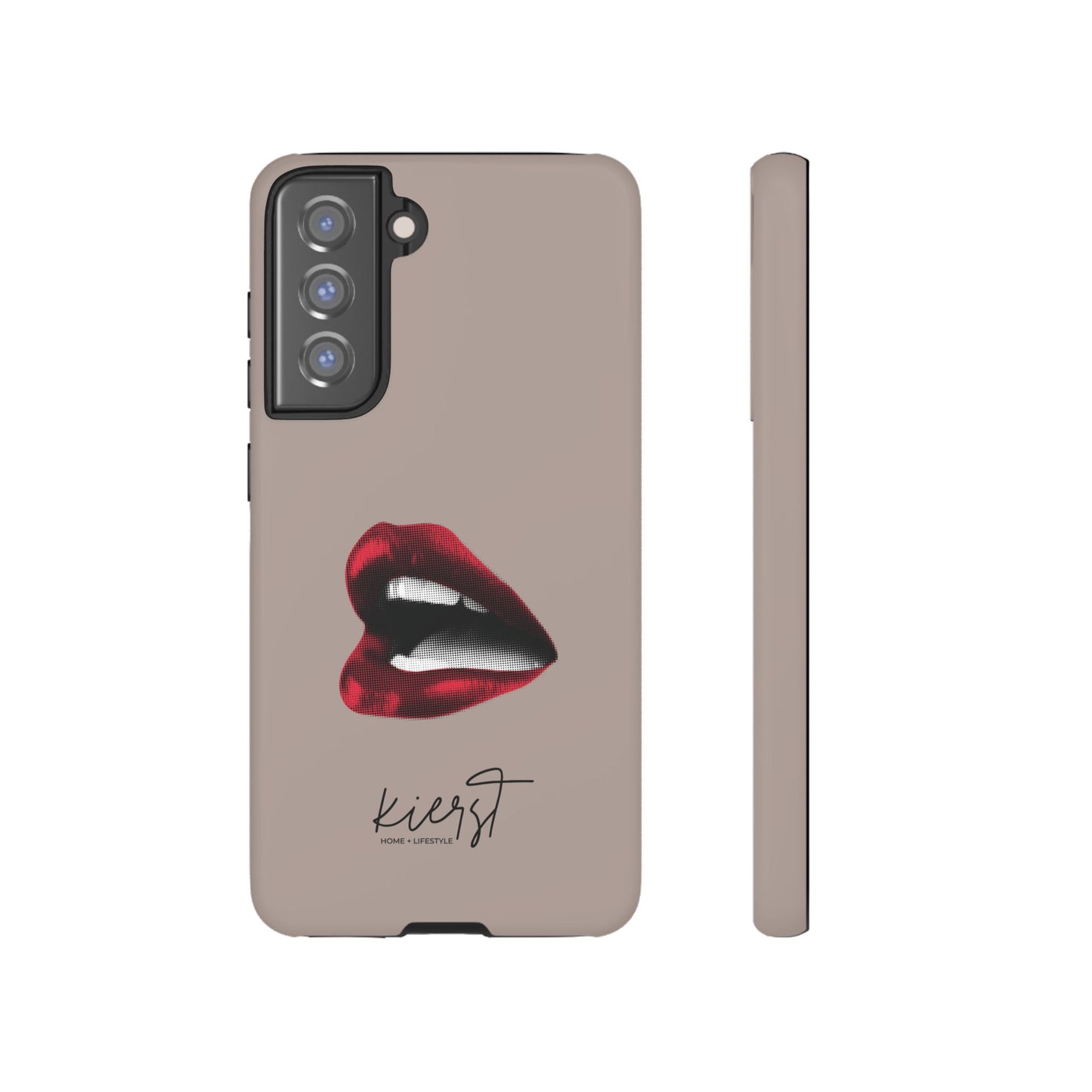 Retro Red Lips Samsung Galaxy Case | Pop Art, Luxe Feel