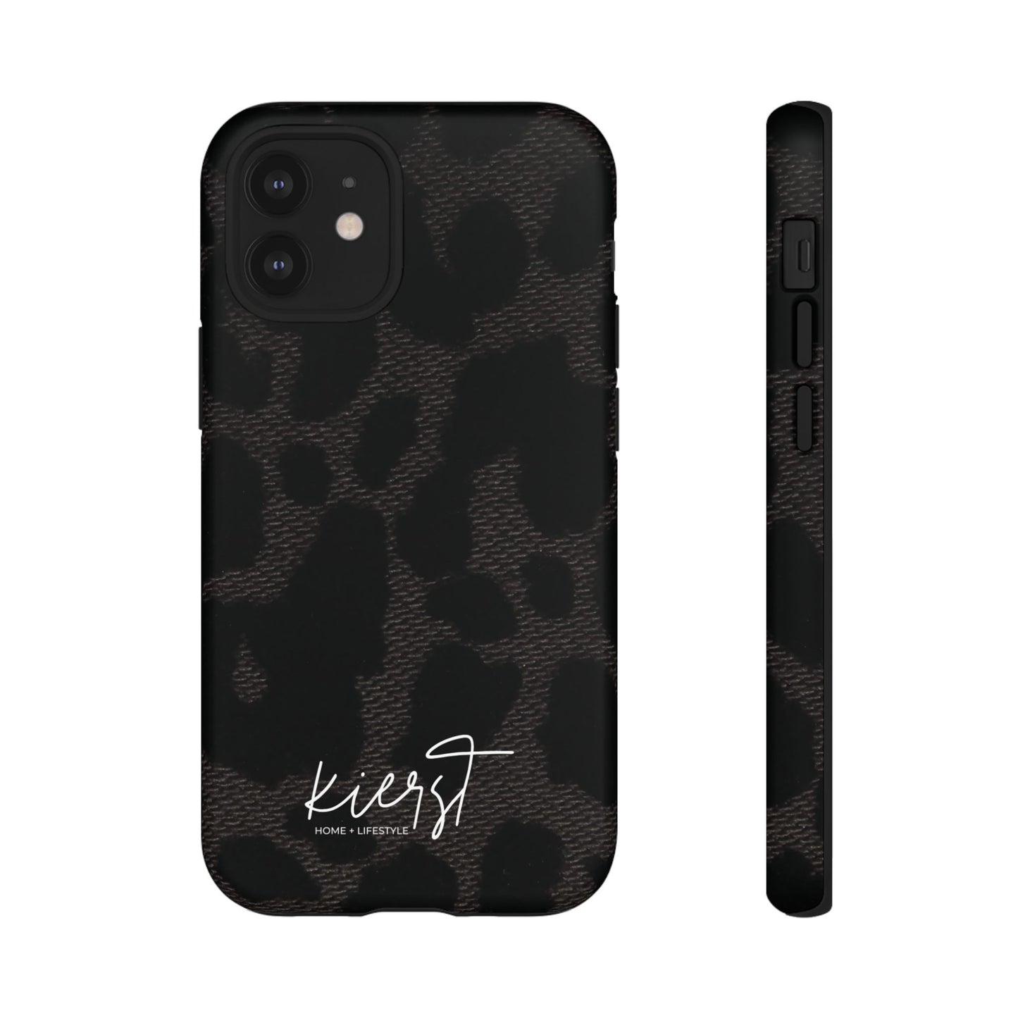 Black Leopard iPhone Case