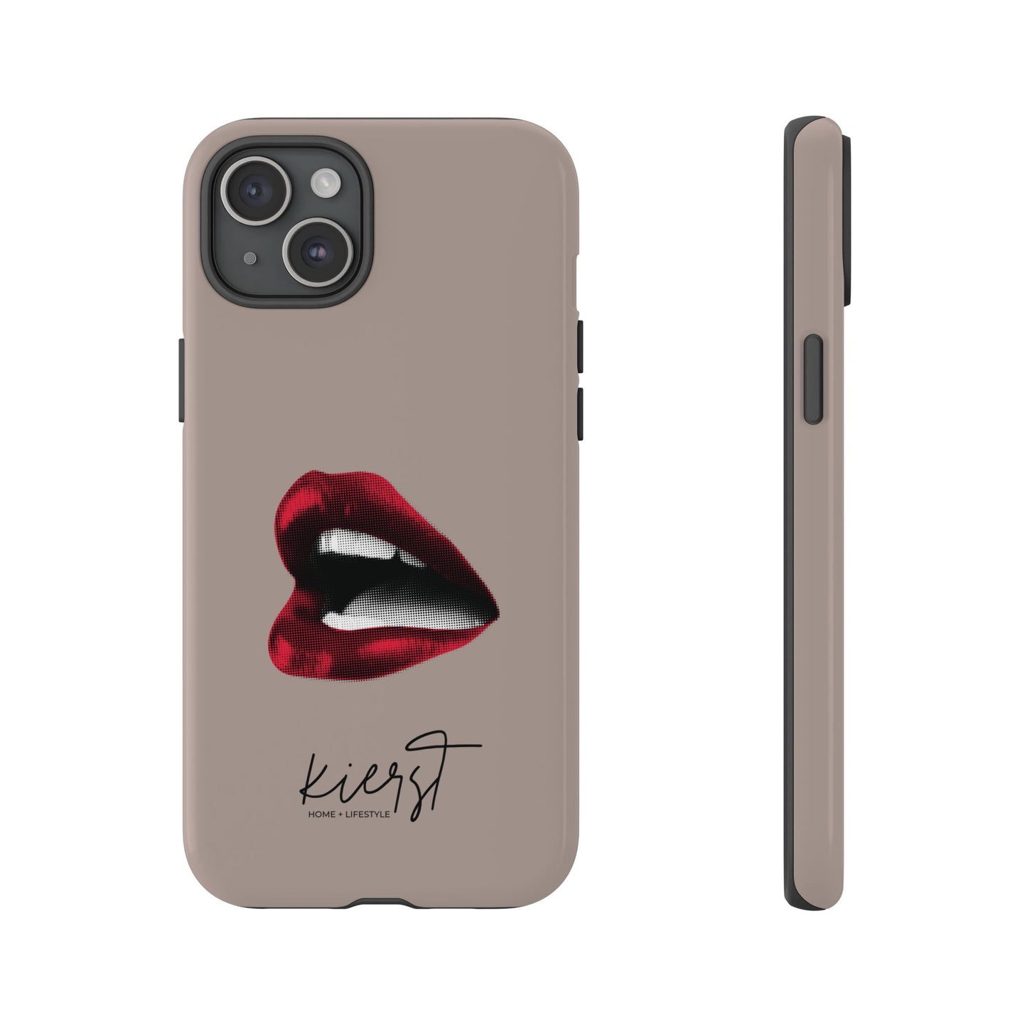 Retro Red Lips iPhone Case | Pop Art Meets Polished