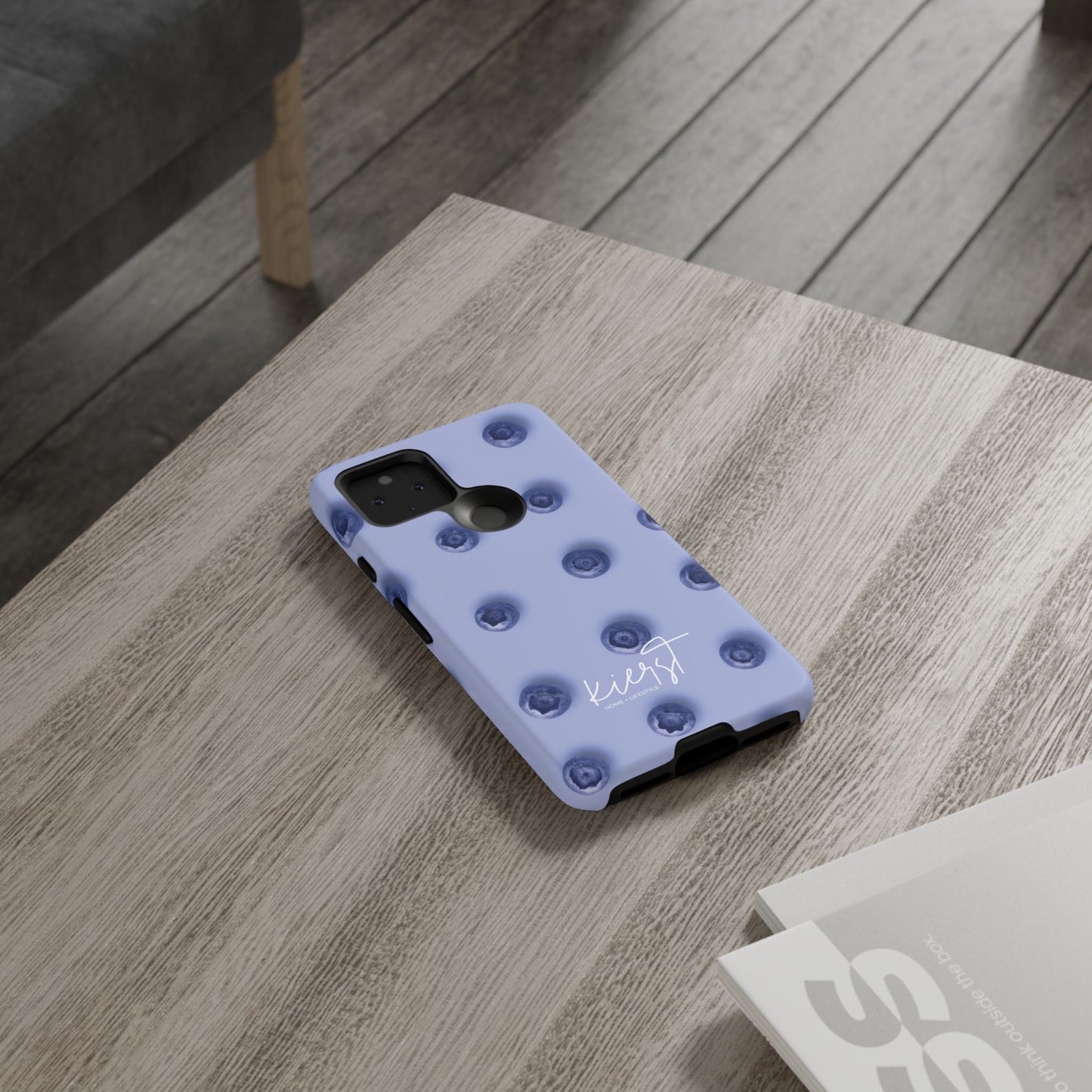 Blueberries Google Pixel Case | Whimsical Meets Refined in This Playful Fruit-Forward Design