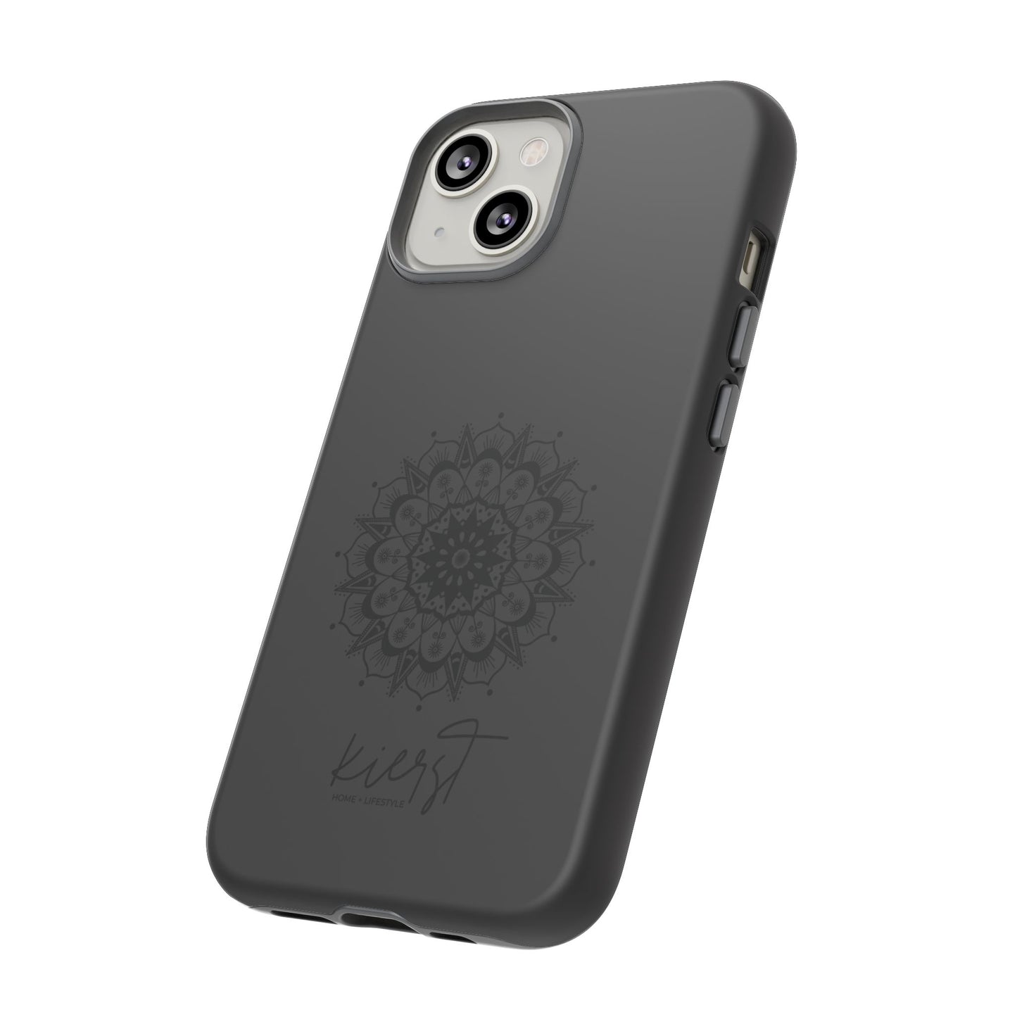 Black Mandala iPhone Case | Refined Calm in Every Curve