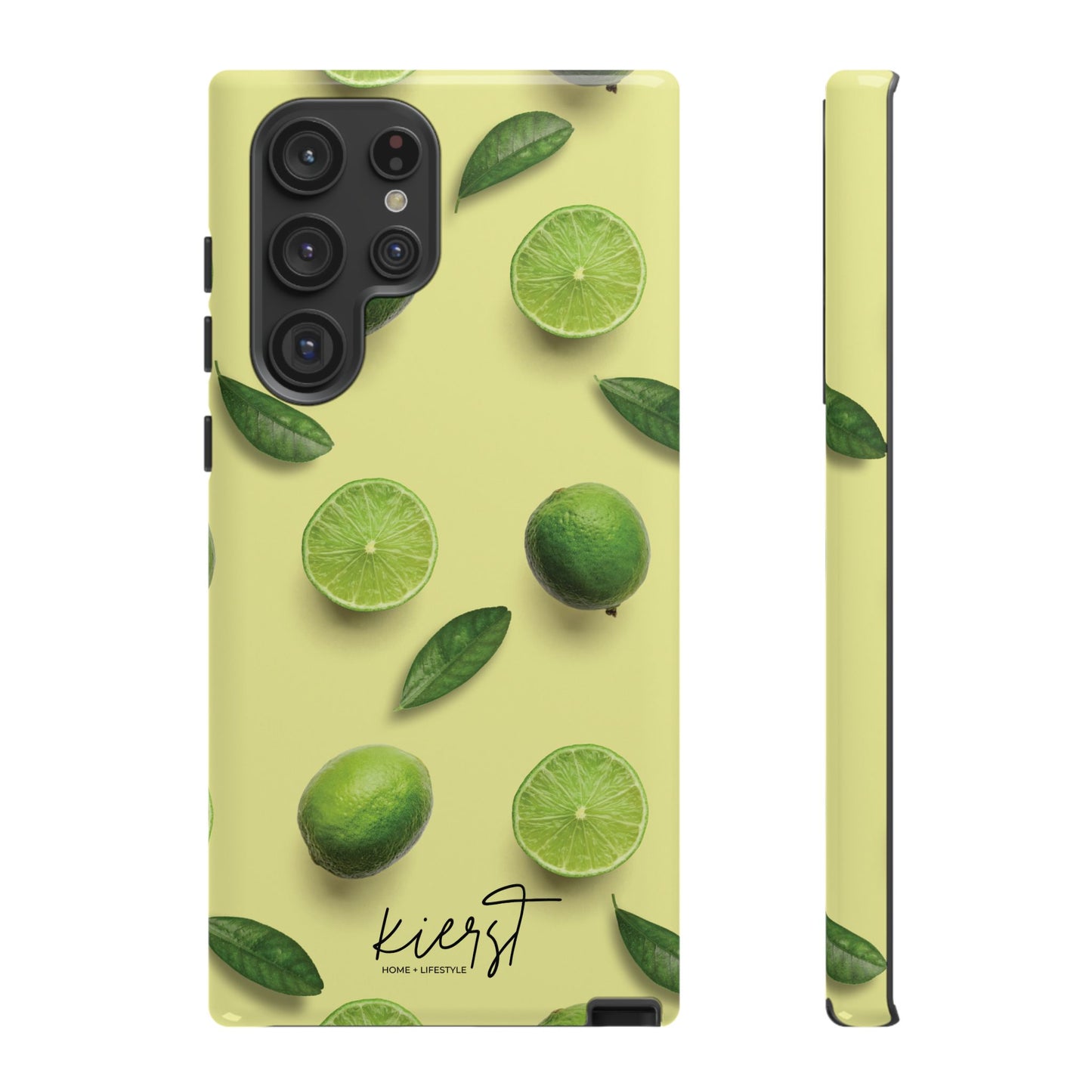 Limes Samsung Galaxy Phone Case | A Zesty Pop of Citrus and Style