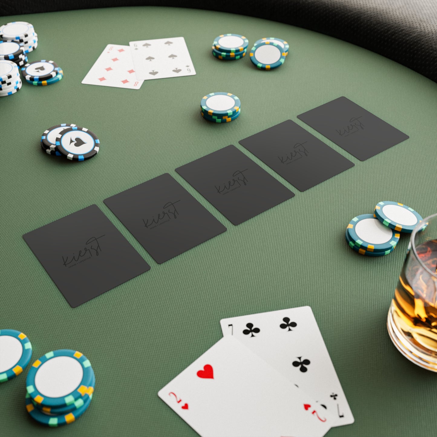 Charcoal Poker Playing Cards – kierst Home + Lifestyle Deck