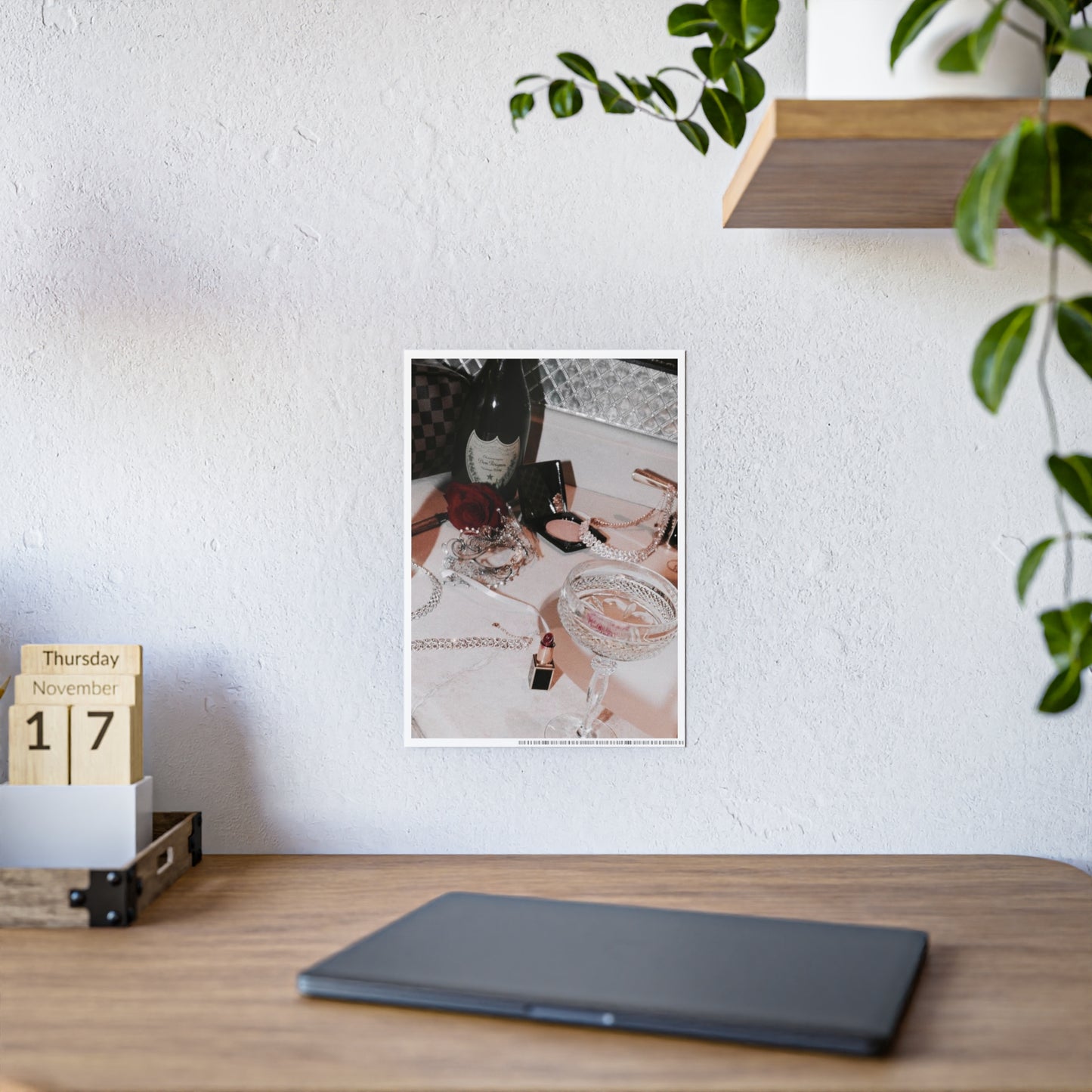 Just A Girl Vintage Style Gloss Posters