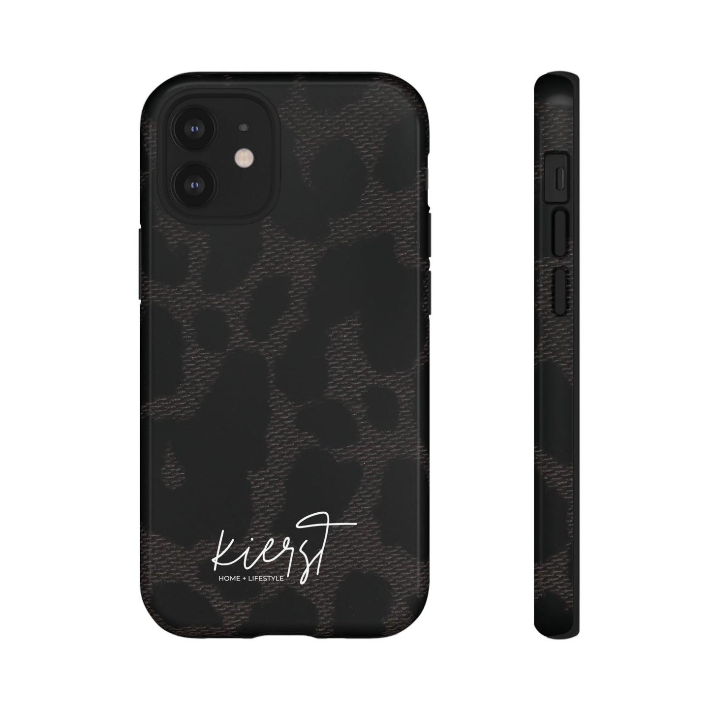 Black Leopard iPhone Case
