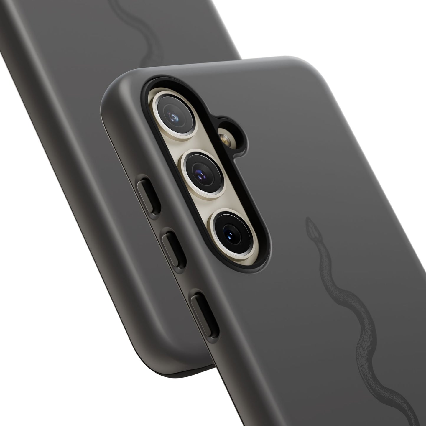 Long Black Snake Samsung Galaxy Phone Case | Power In The Subtleties