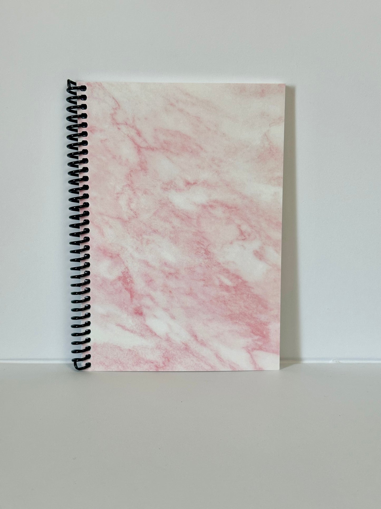 Rose Marble Notebook | Light, Layered, and Effortlessly Chic