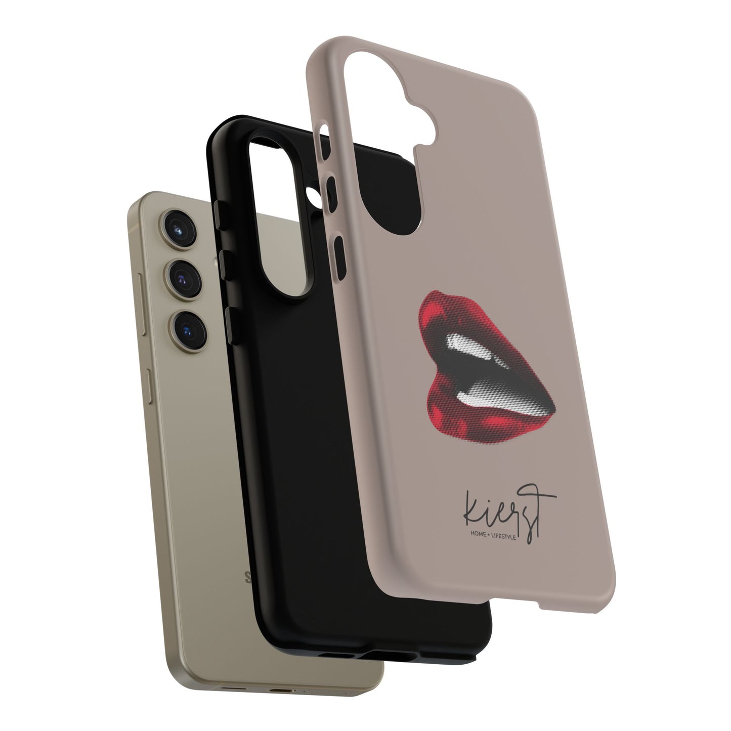 Retro Red Lips Samsung Galaxy Case | Pop Art, Luxe Feel