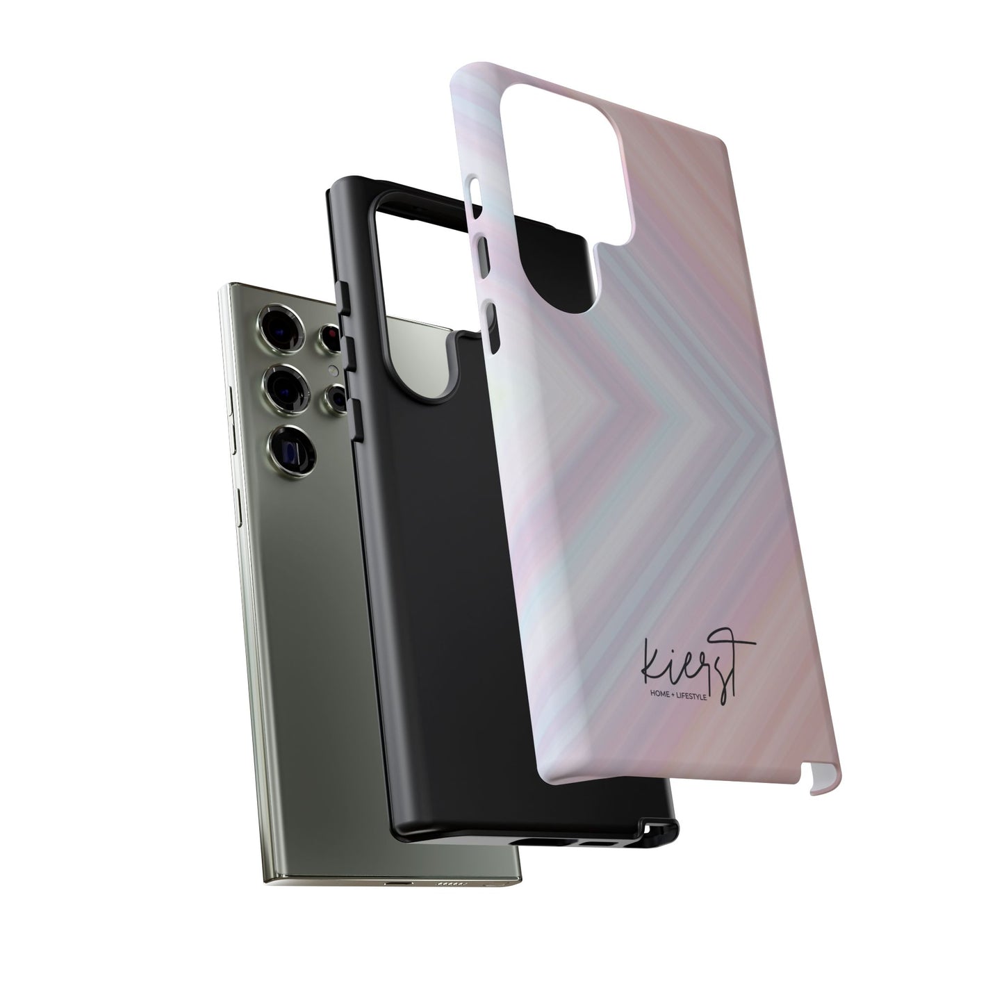 Pastel Arrows Samsung Galaxy Phone Case | Soft Geometry, Subtle Glow