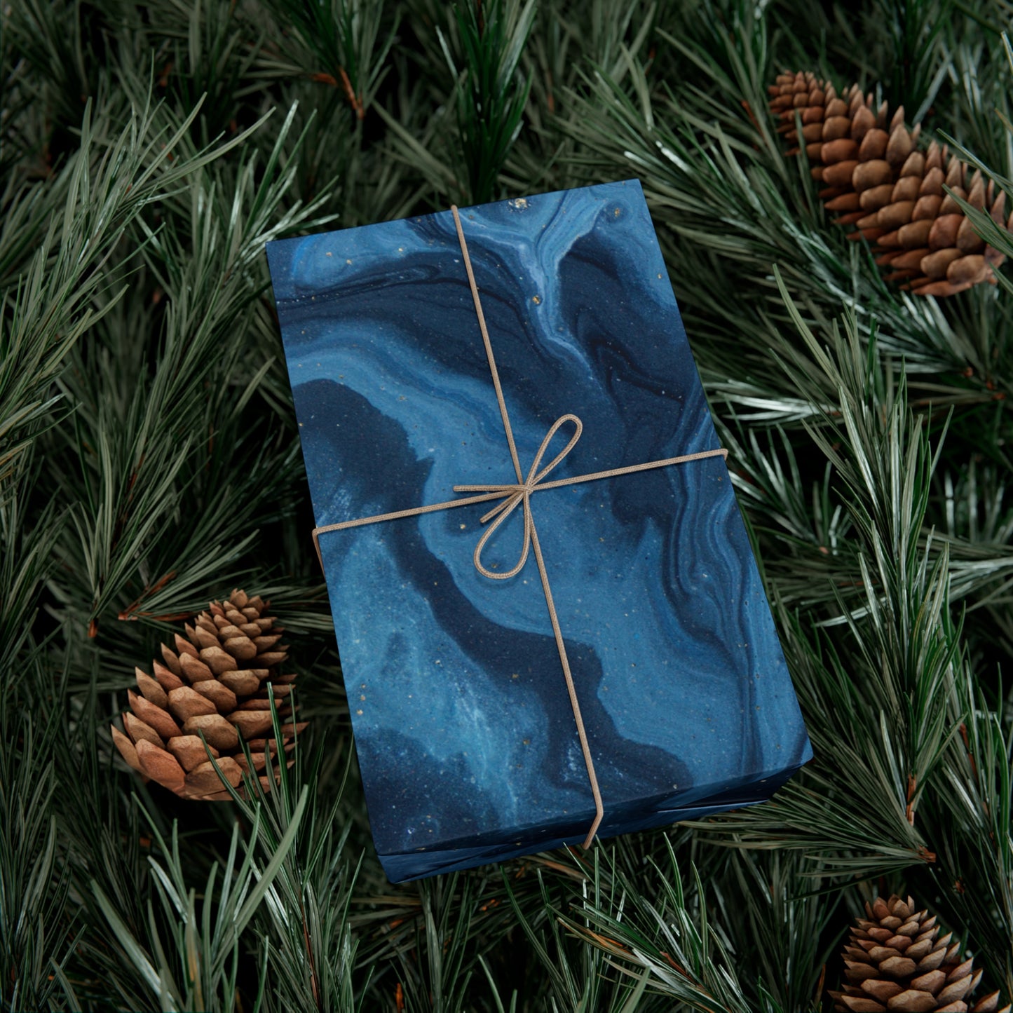 Blue Marble Gift Wrapping Paper