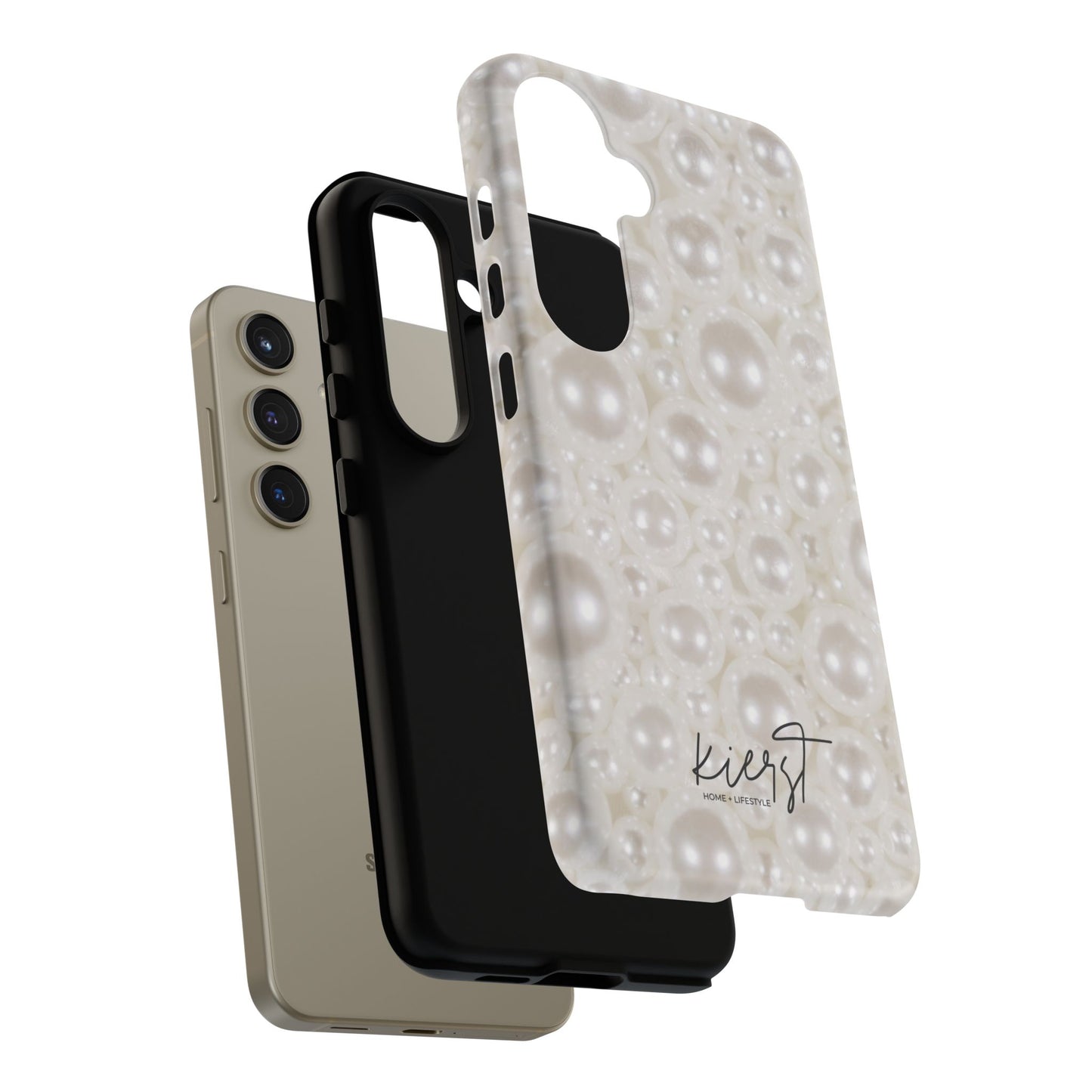 Various Pearls Samsung Galaxy Case | Sleek Take On Soft Glam