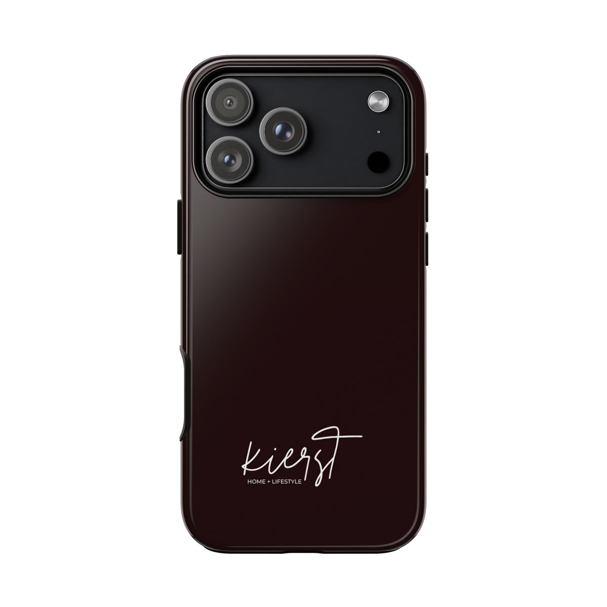 Signature Velvet Noir iPhone Case